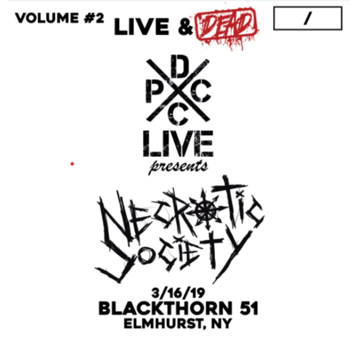 Necrotic Society - DCxPC Live & Dead Vol. 2 (LP)