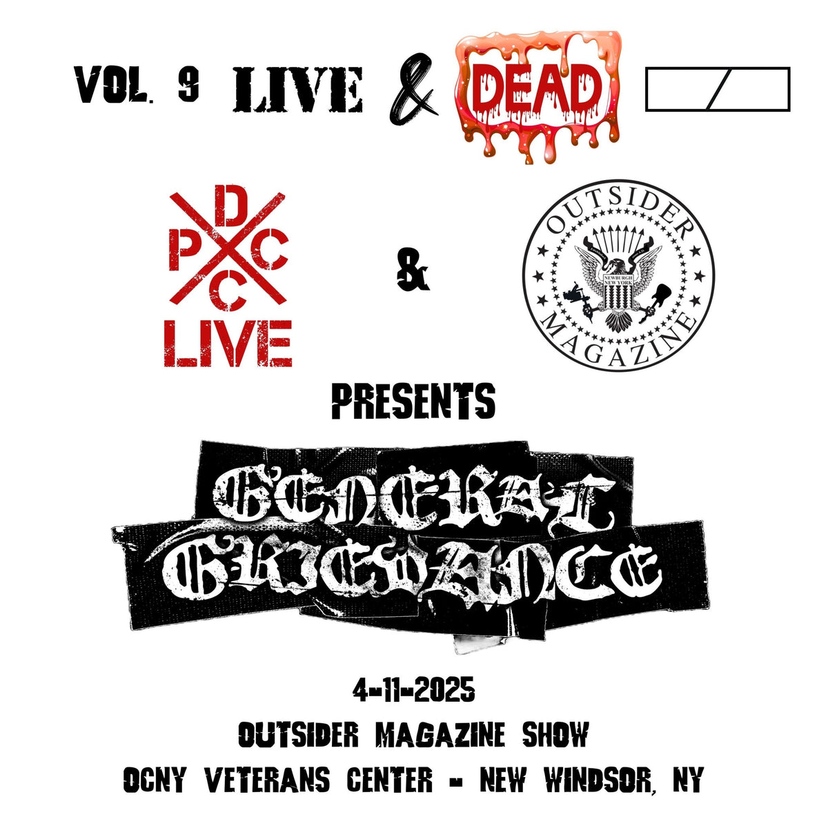 General Grievance - DCxPC Live & Dead Vol. 9 (LP)