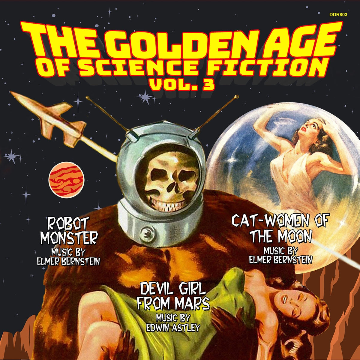 The Golden Age Of Science Fiction: Vol. 3 (Cat-Women Of The Moon/Robot Monster/Devil Girl From Mars) (CD)