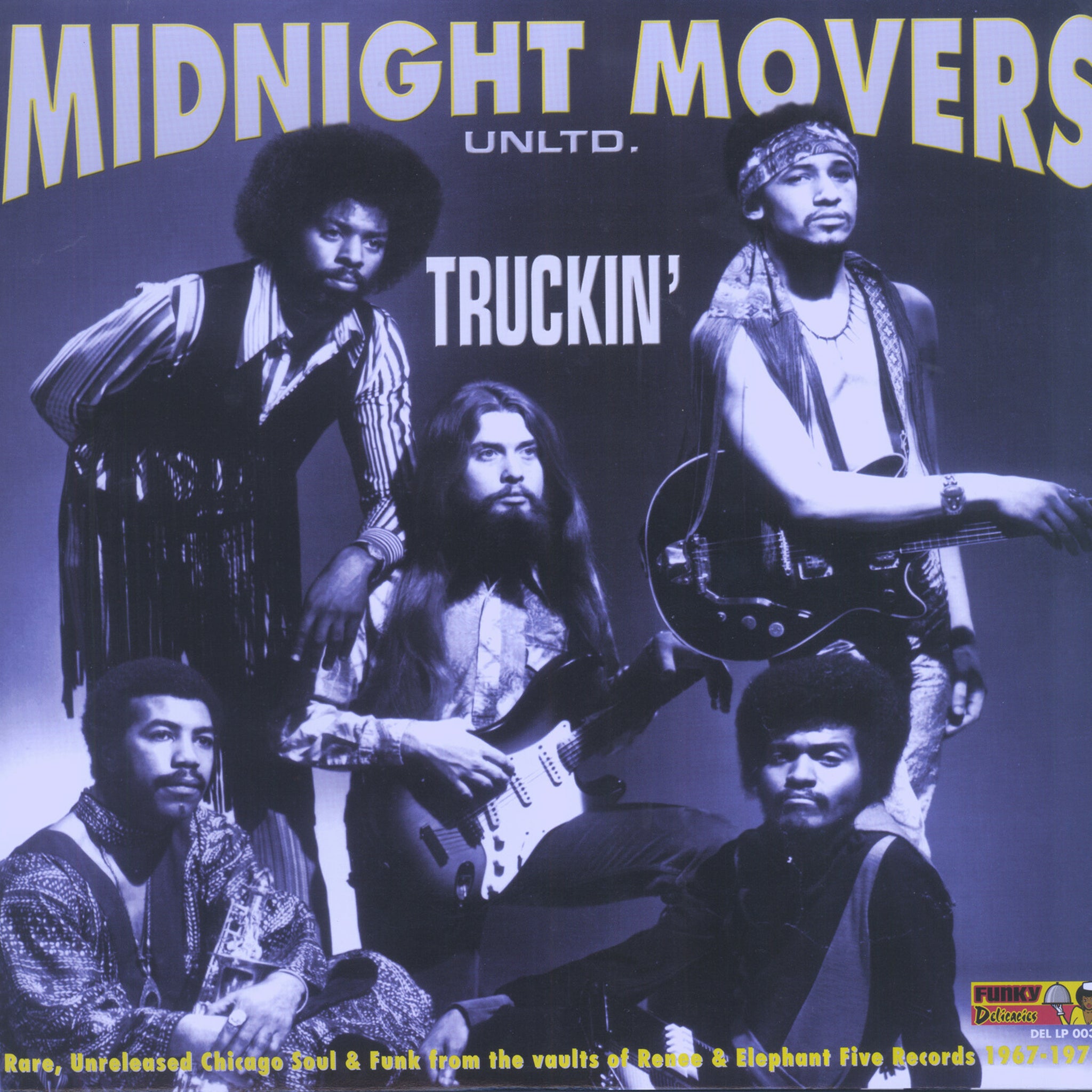 Midnight Movers Unltd. - Truckin' (Black Vinyl) (LP)