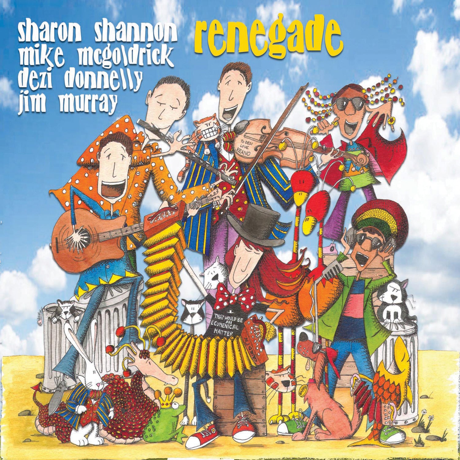 Sharon Shannon & Mike McGoldrick & Dezi Donnelly - Renegade (CD)