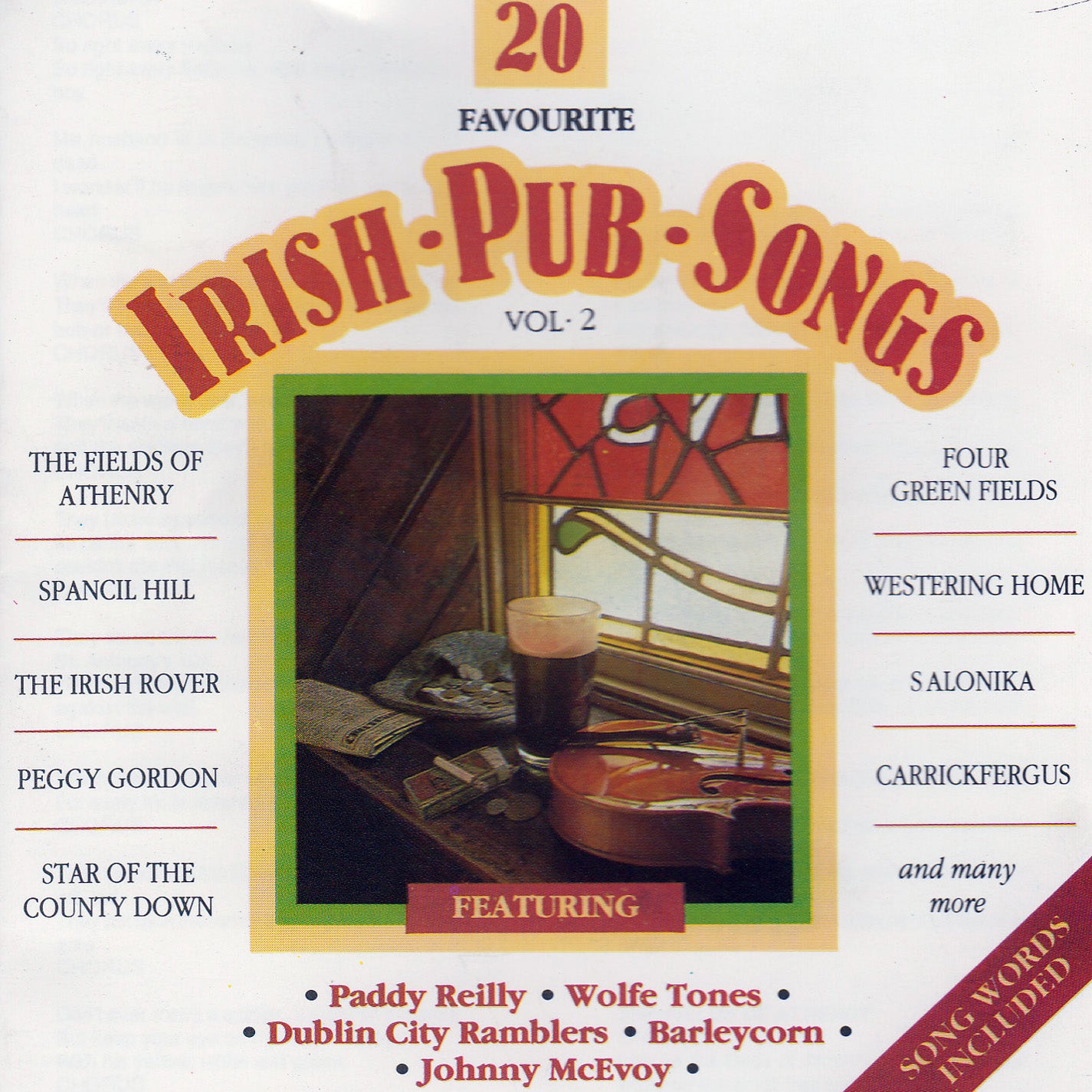 Irish Pub Songs Vol 2 (CD)