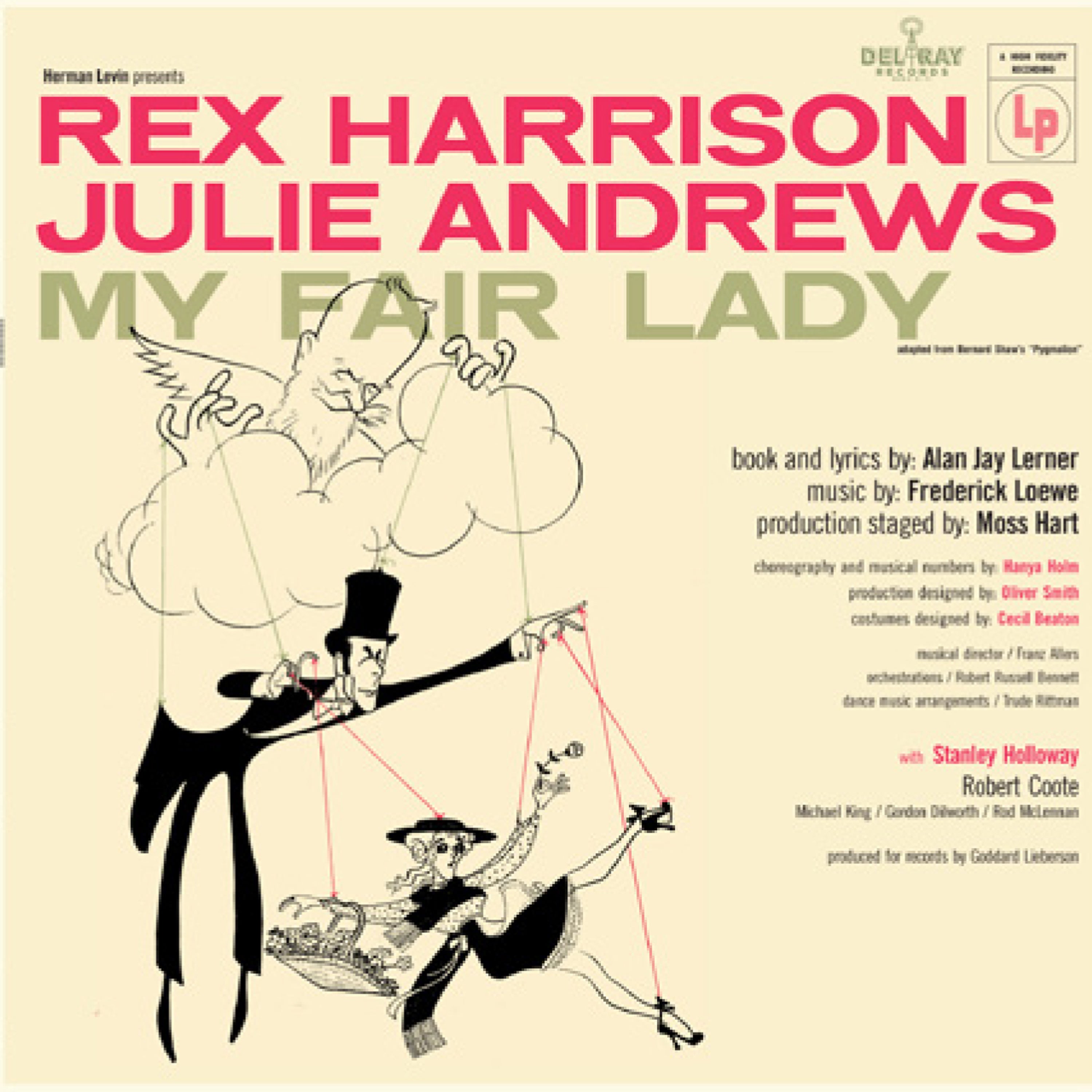 Rex Harrison & Julie Andrews & Original Broadway Cast - My Fair Lady (Broadway Cast Recording) (LP)