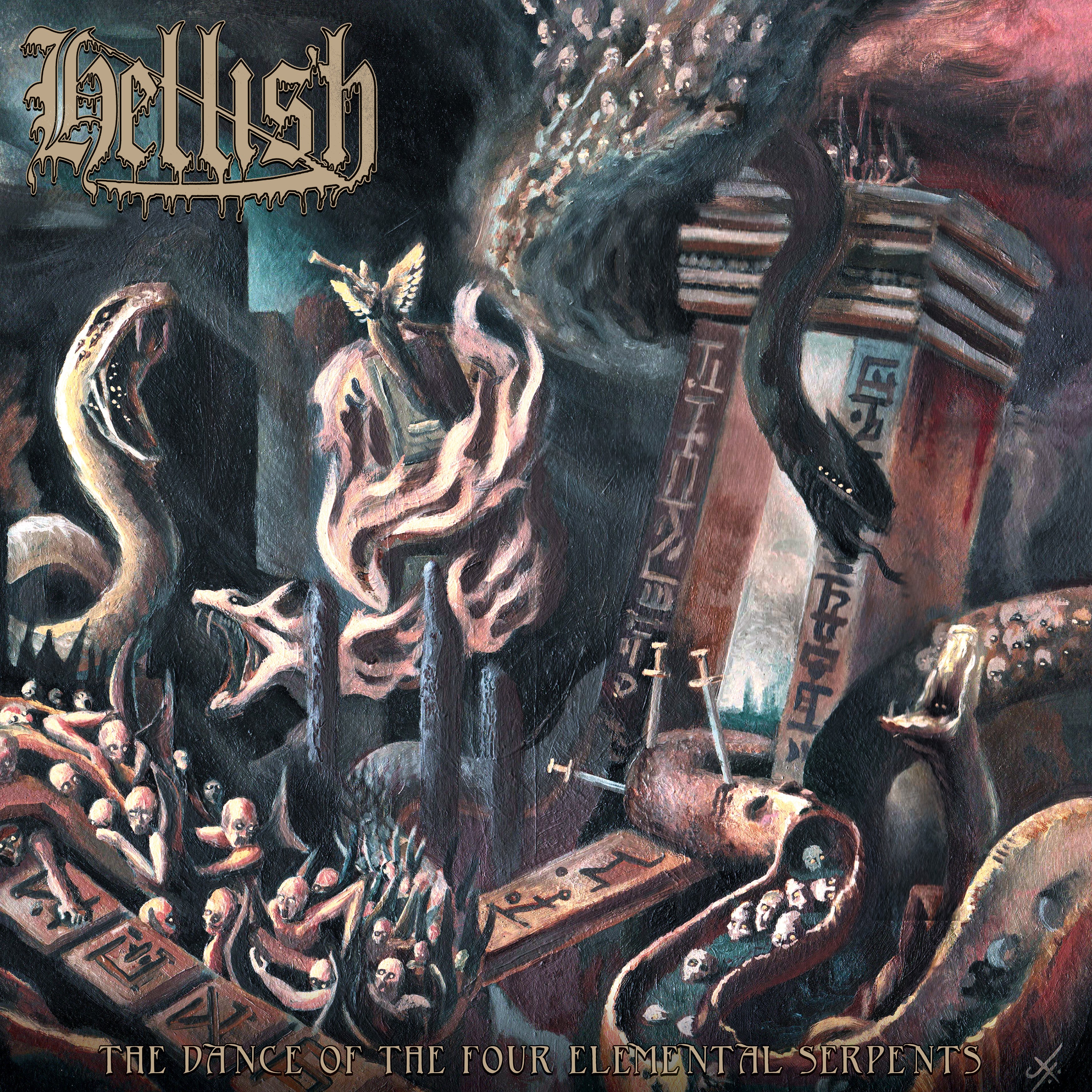 Hellish - The Dance Of The Four Elemental Serpents (LP)