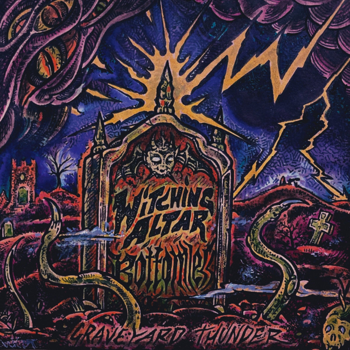 Bottomless & Witching Altar - Graveyard Thunder (LP)