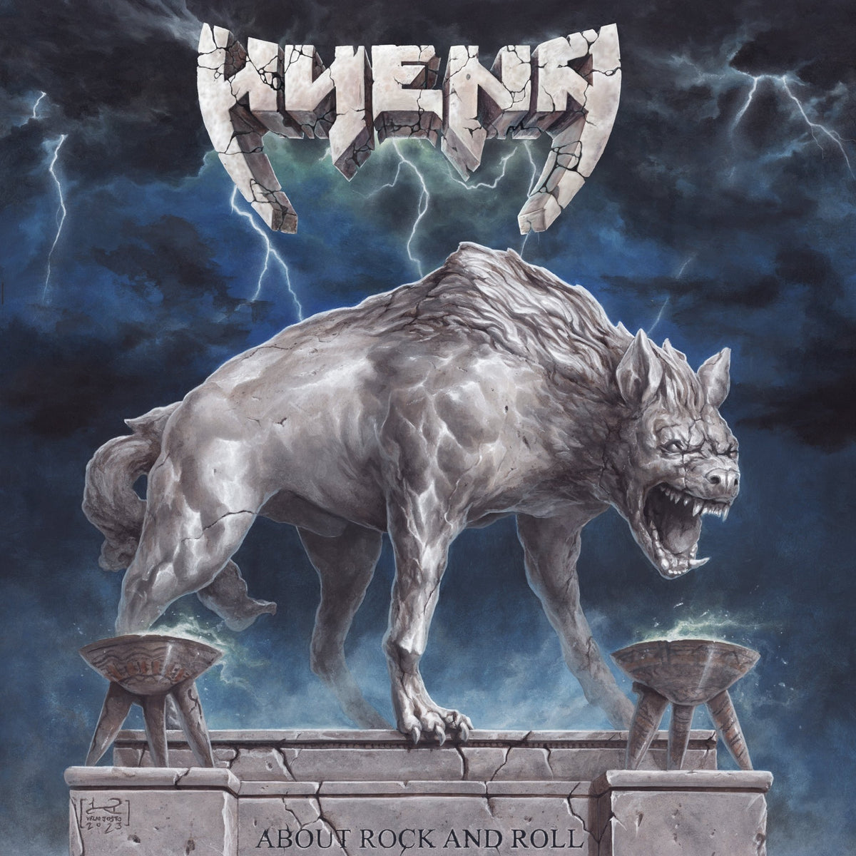 Hyena - About Rock And Roll (LP)