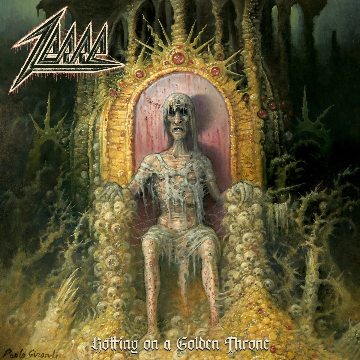 Zerre - Rotting On A Golden Throne (CD)