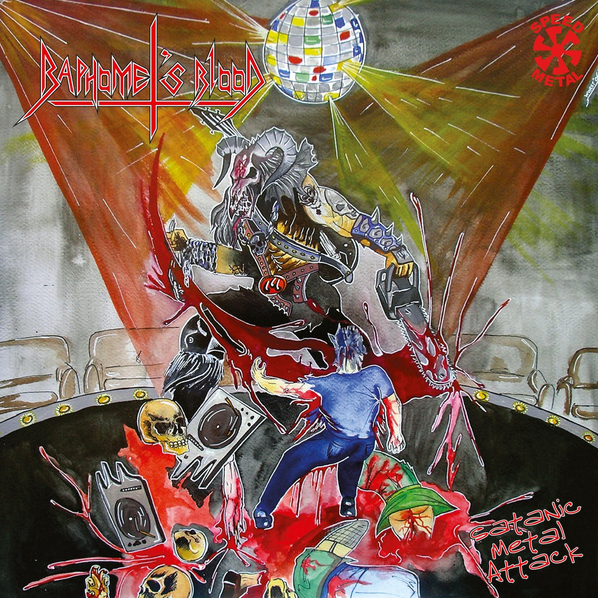 Baphomet's Blood - Satanic Metal Attack (LP)