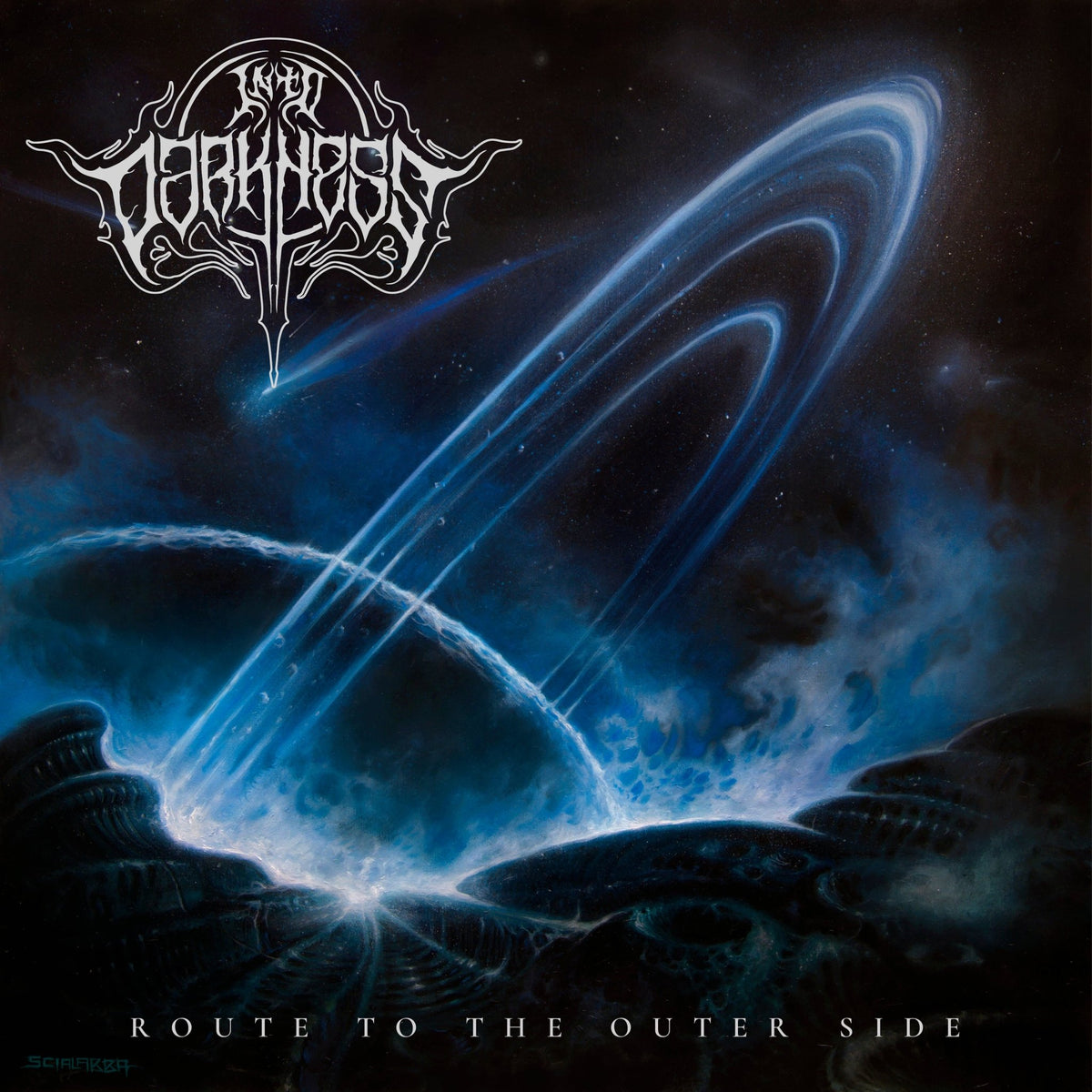 Into Darkness - Route To The Outer Side (LP)