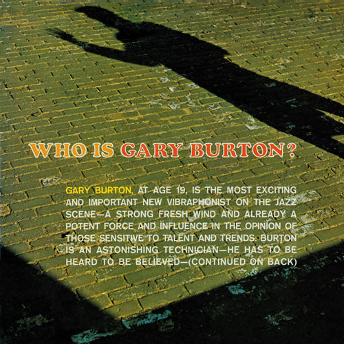 Gary Burton - Who Is Gary Burton? + Subtle Swing + 5 Bonus Tracks (CD)