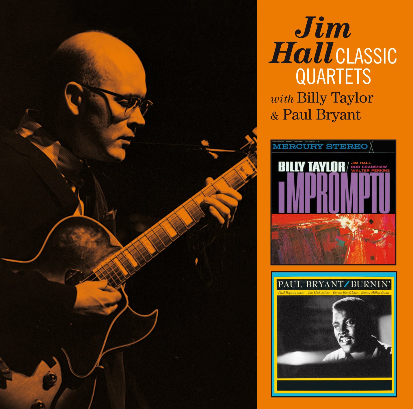 Jim Hall - Classic Quartets - Impromptu + Burnin' (CD)
