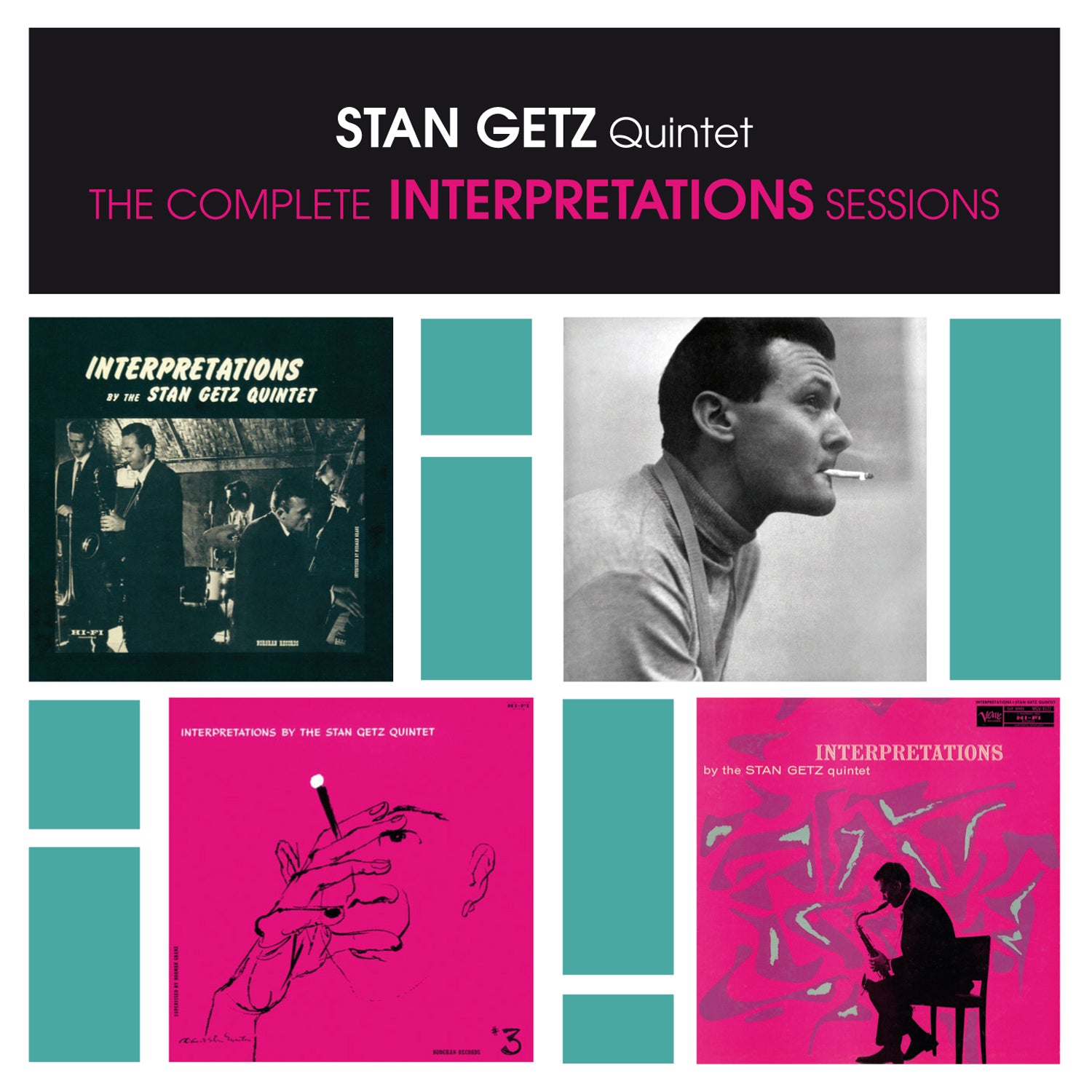 Stan (quintet) Getz - The Complete Interpretations Sessions + 5 Bonus (CD)