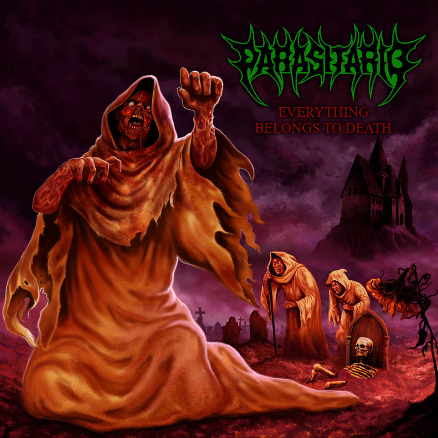 Parasitario - Everything Belongs To Death (CD)