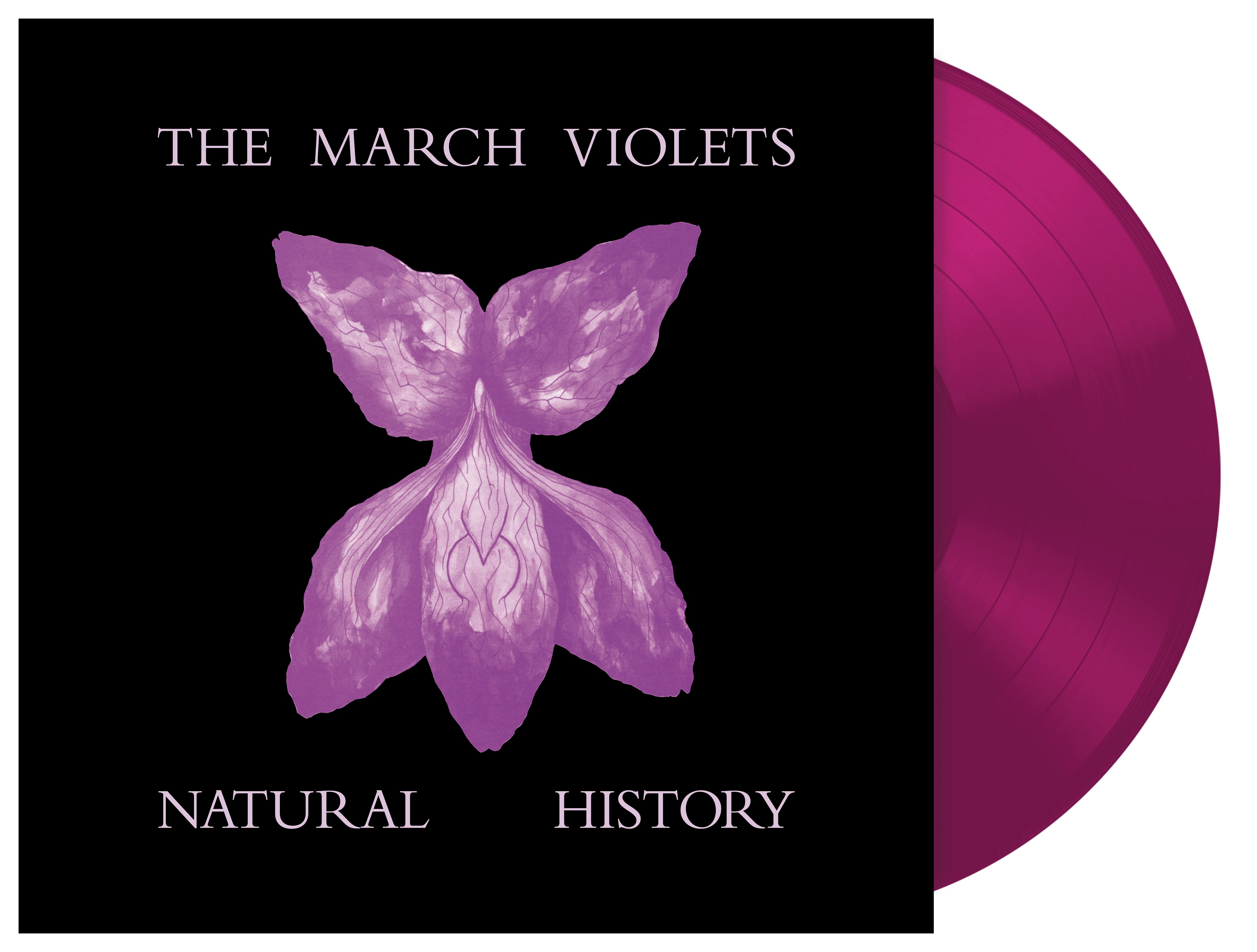 The March Violets - Natural History (Violet Vinyl) (LP) PREORDER