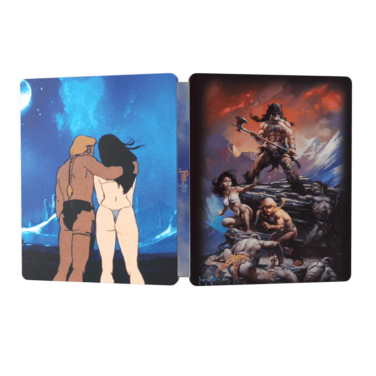 Fire and Ice (Steelbook) (4K Ultra HD + Blu-ray + CD) EXCLUSIVE