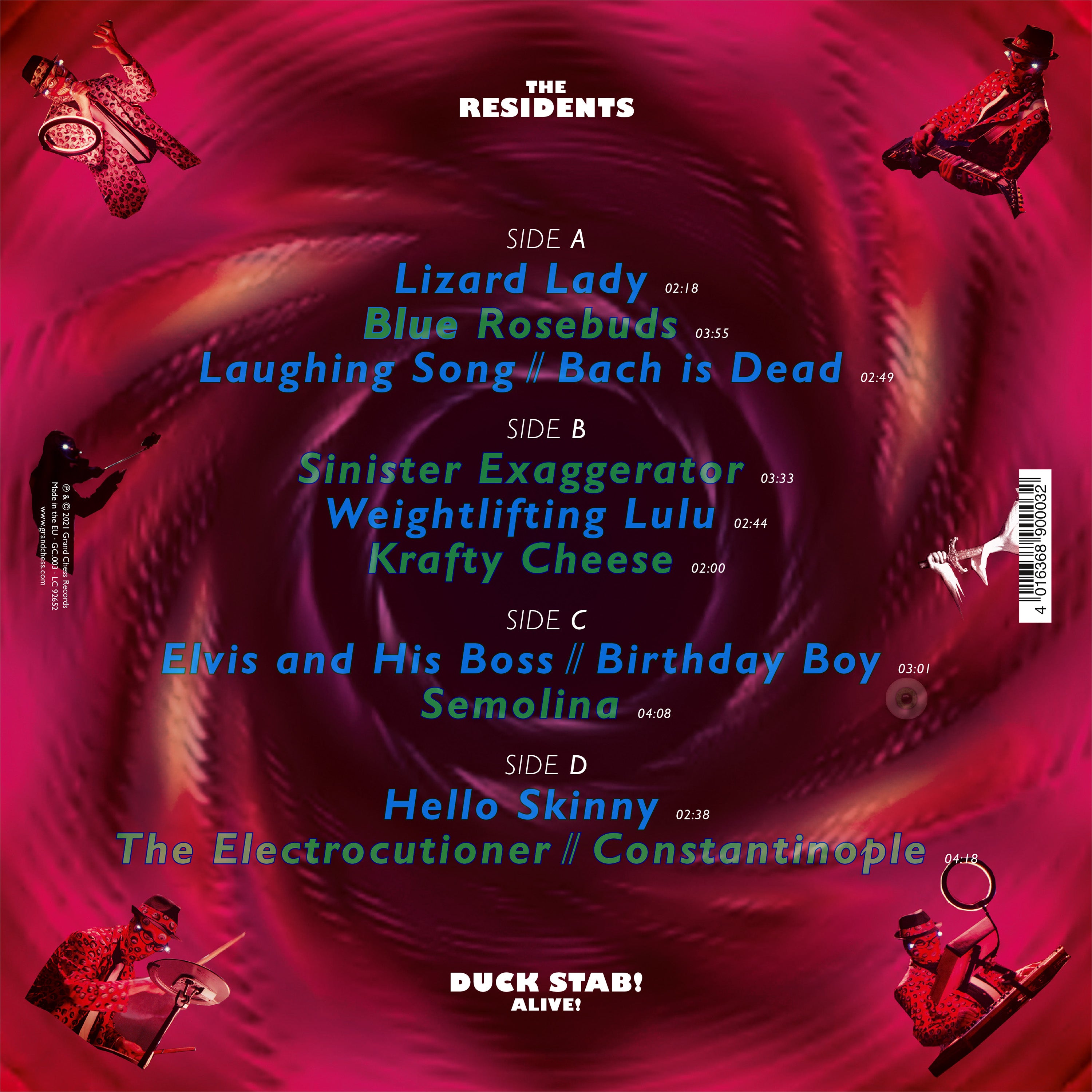 The Residents - Duck Stab! Alive! (2-10" LPs + DVD) (Limited Edition of 3,000 Copies)