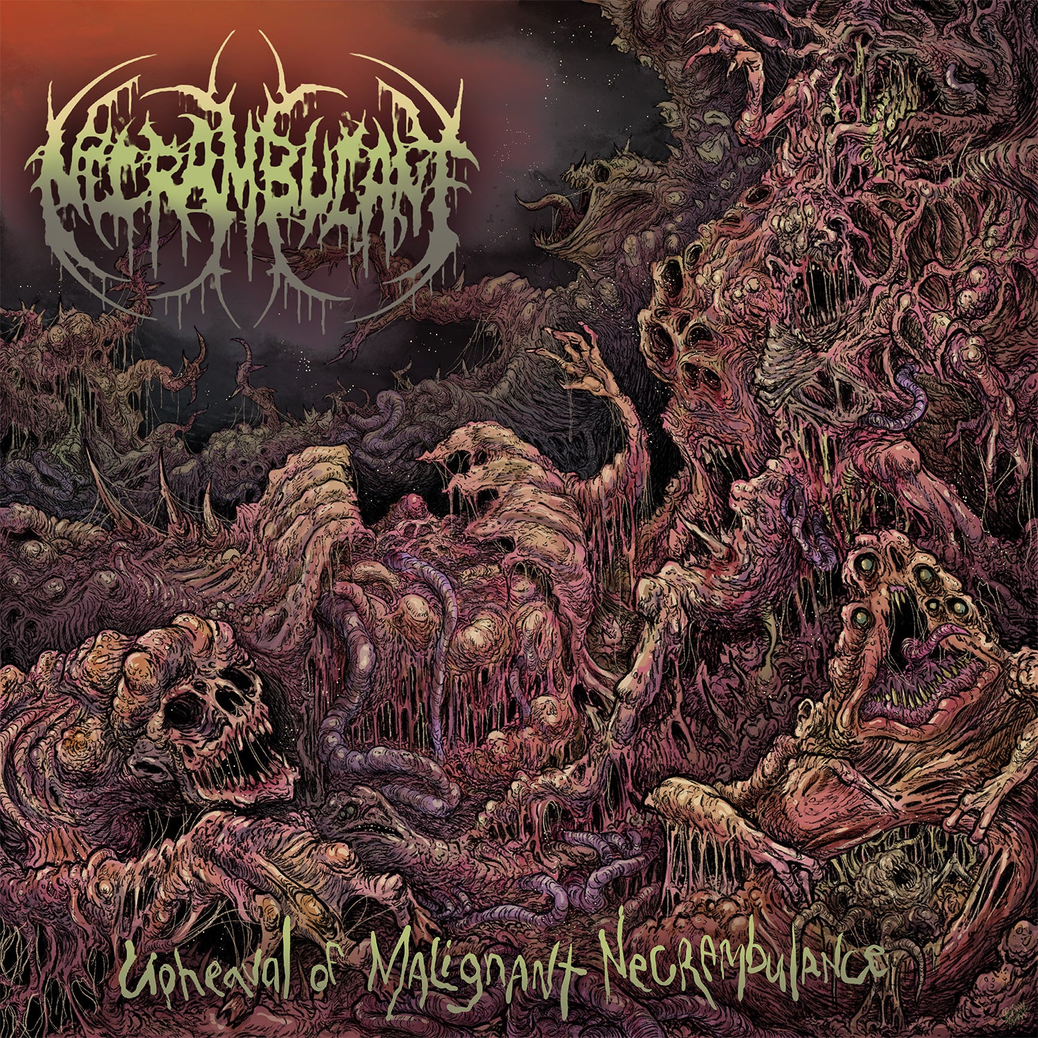 Necrambulant - Upheaval Of Malignant Necrambulance (CD)
