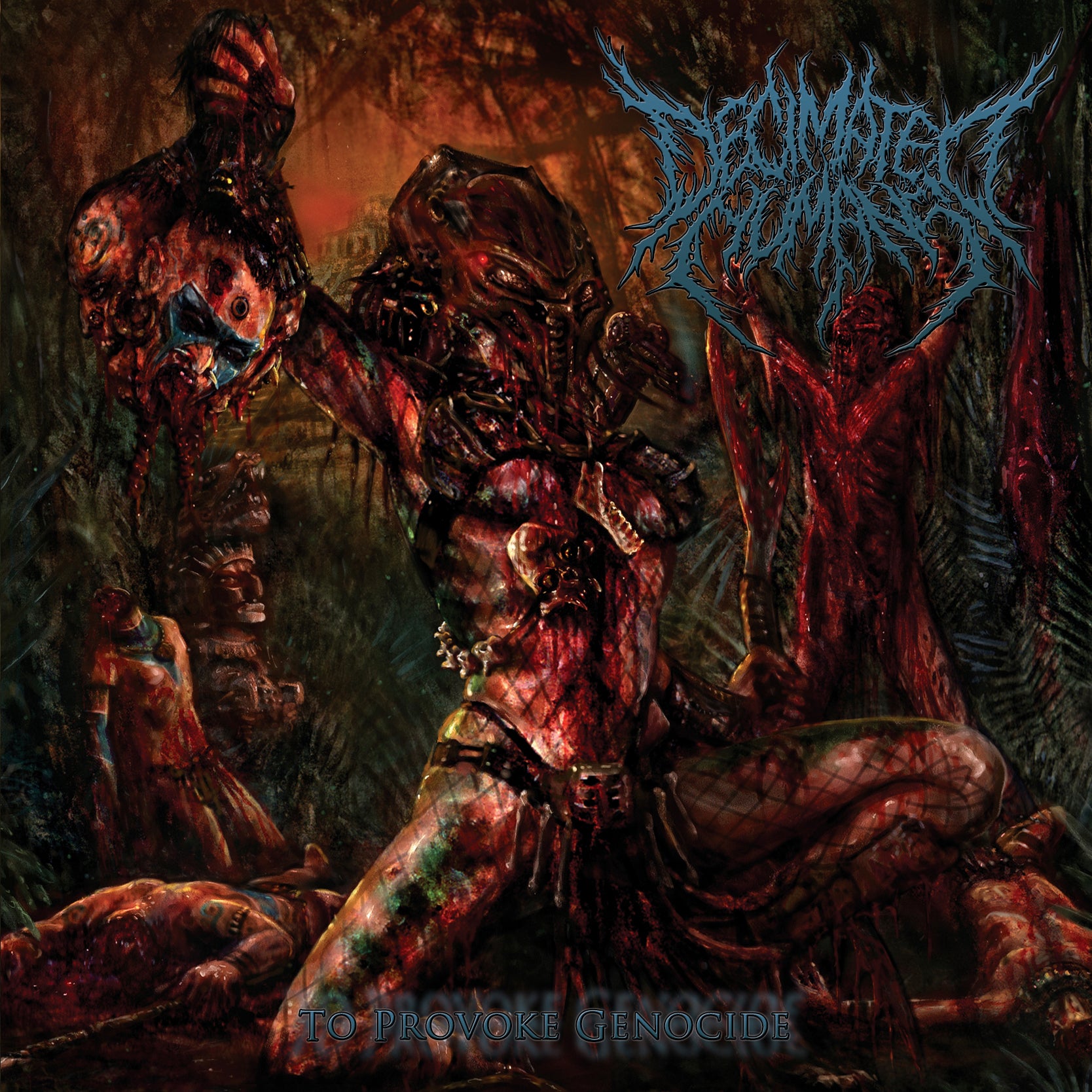 Decimated Humans - To Provoke Genocide (CD)