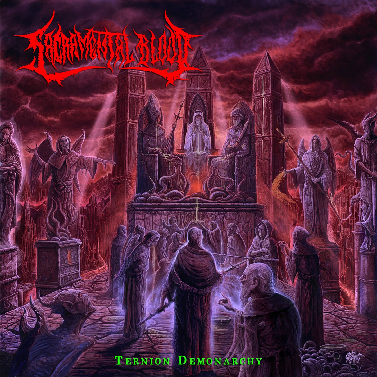 Sacramental Blood - Ternion Demonarchy (CD)