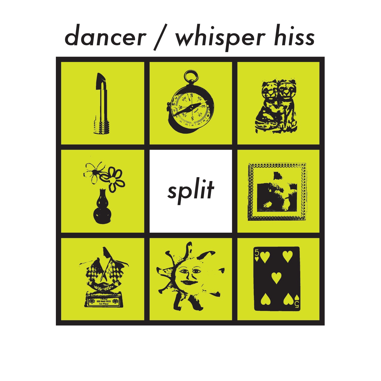 Dancer & Whisper Hiss - Split (LP)