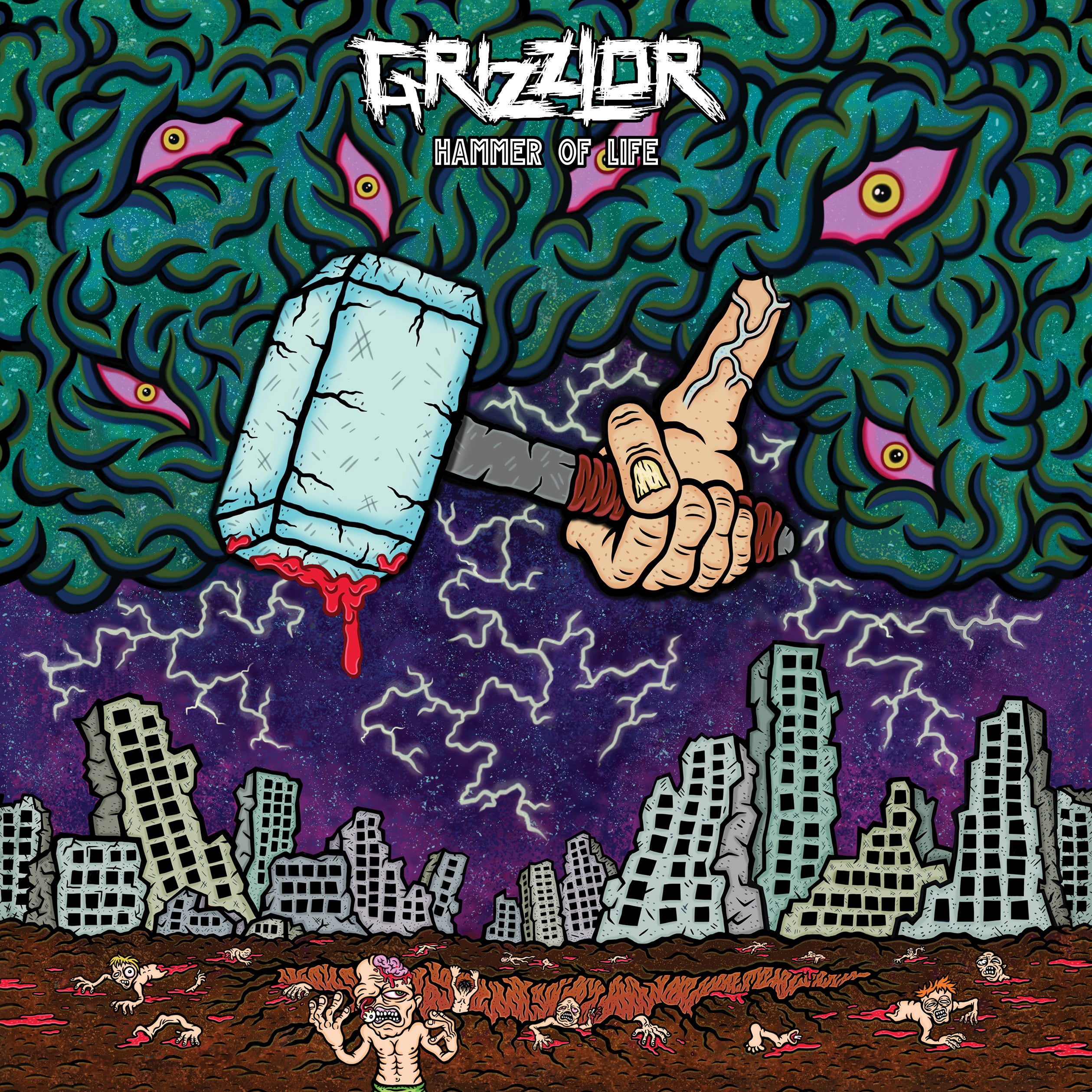 Grizzlor - Hammer Of Life (LP)