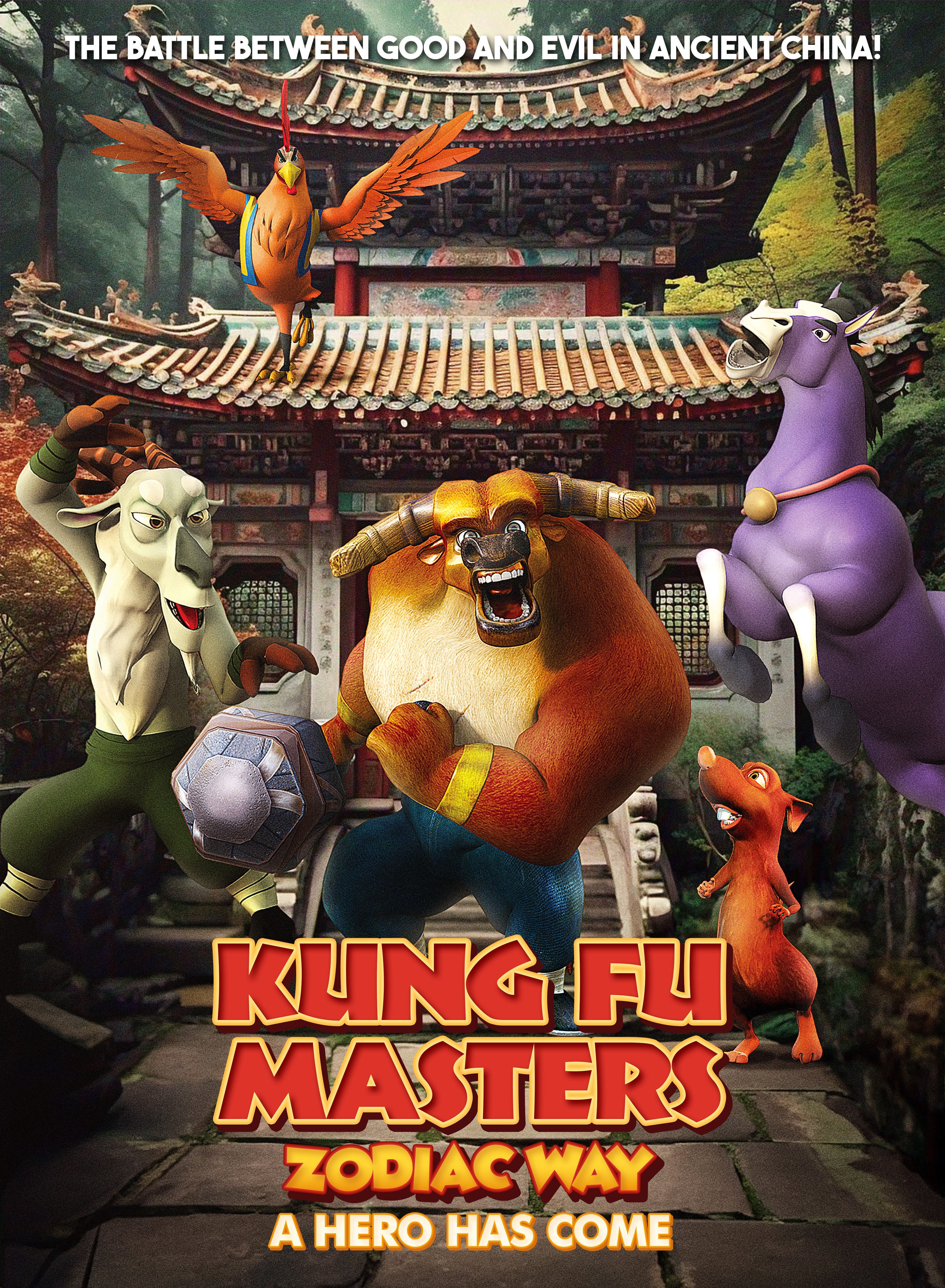 Kung Fu Masters Zodiac Way: A Hero Has Come (DVD)