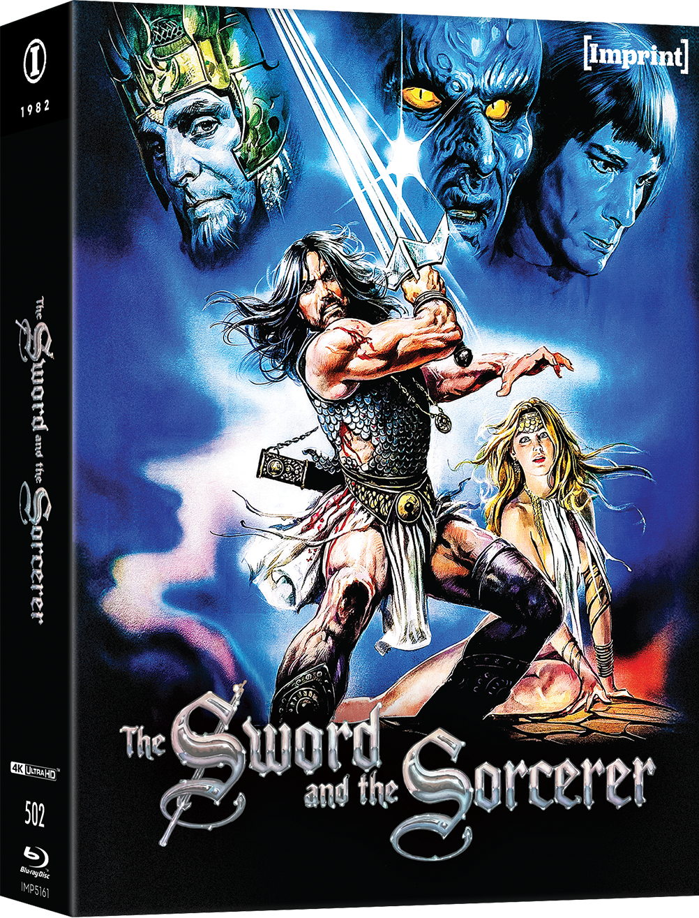 The Sword and the Sorcerer (1982) (Limited Edition Steelbook in 3D Lenticular Hardcase + Double-Sided Poster) (4K Ultra HD + Blu-ray)