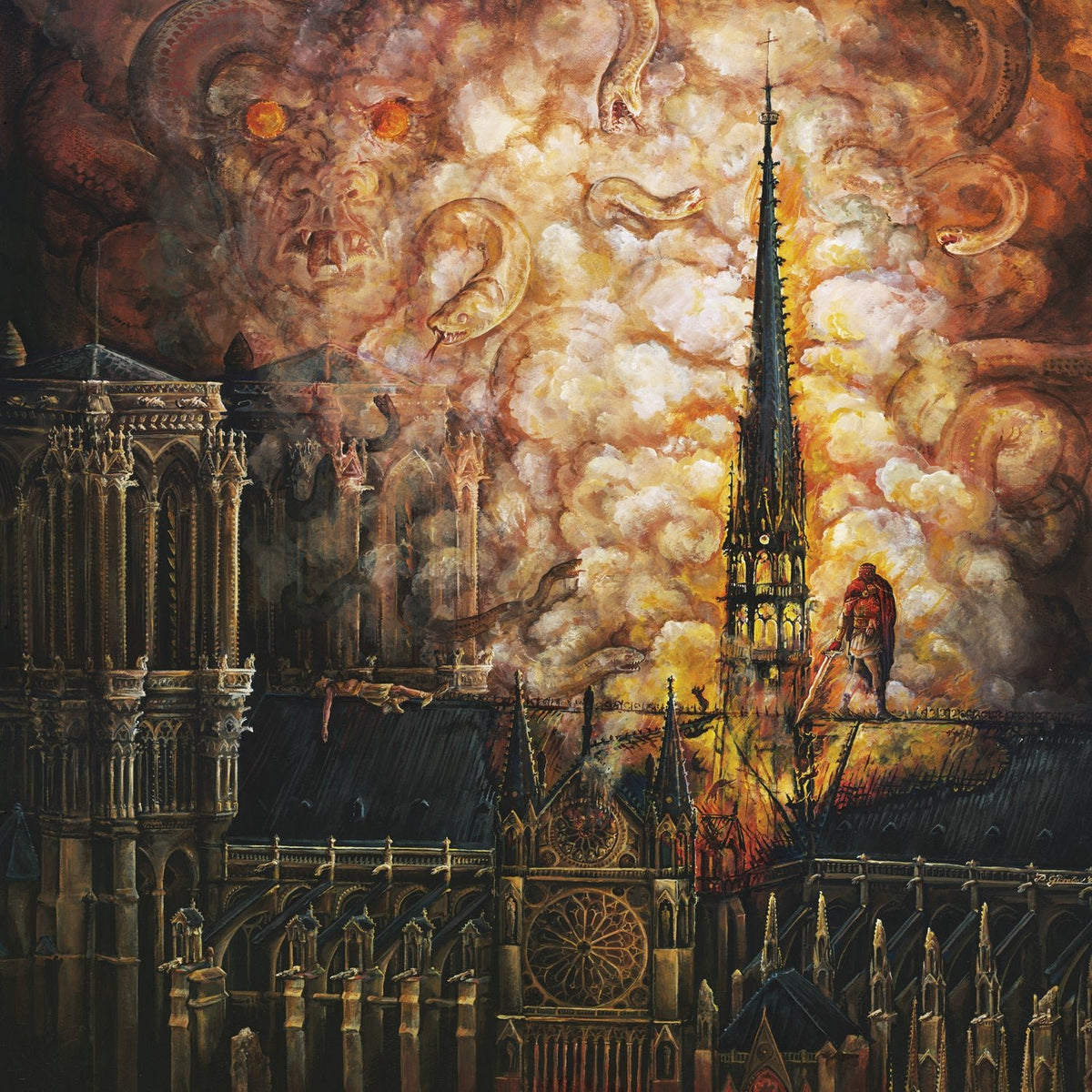 Temples Colliding In Fire - Inconcessus Lux Lucis (LP)