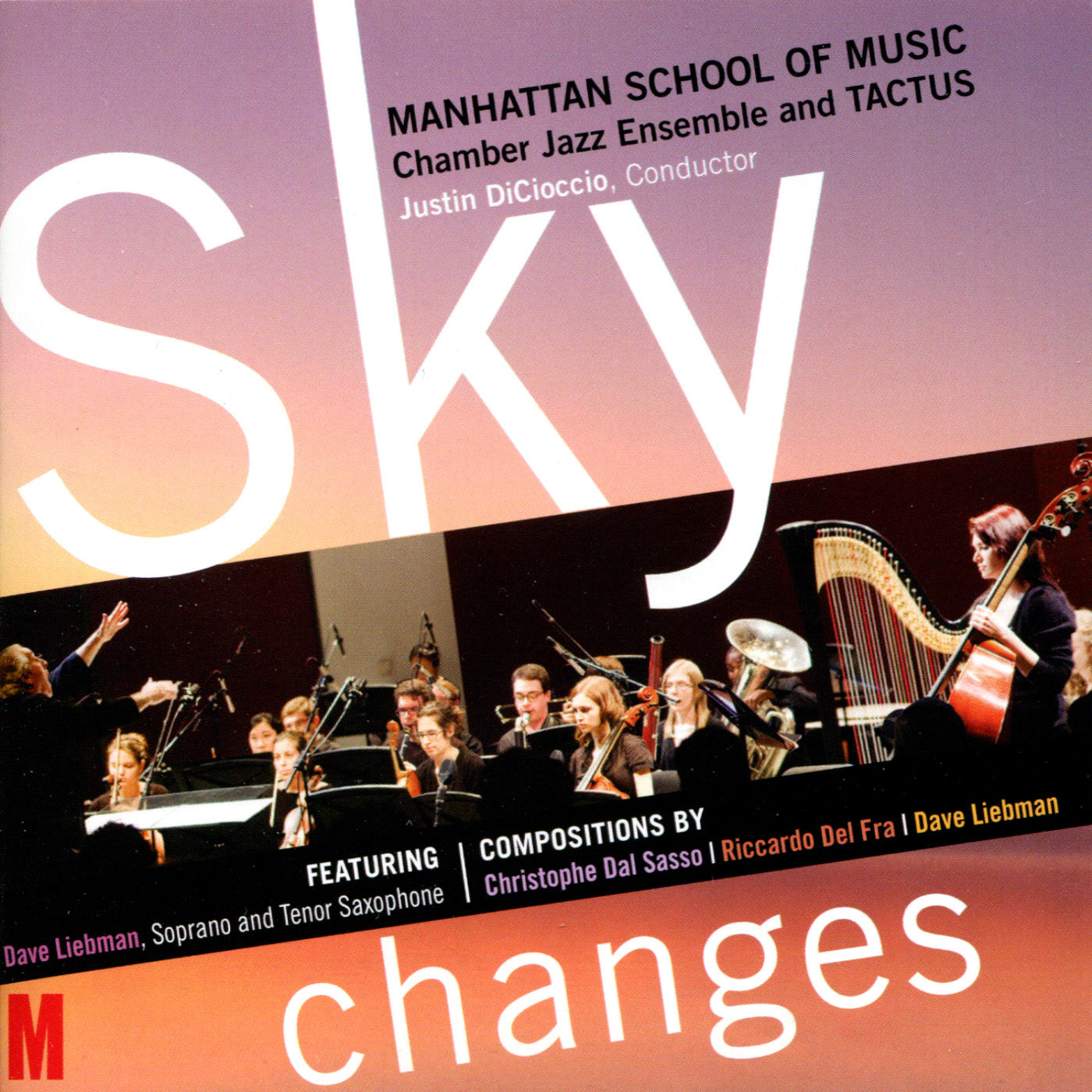 Manhattan School Of Music Chamber Jazz Featuring Dave Liebman - Sky Changes (CD)