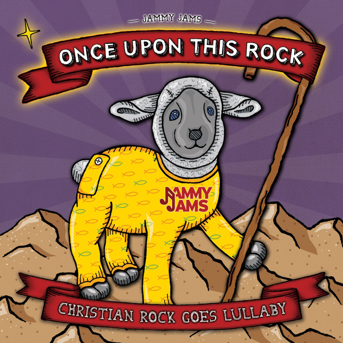 Jammy Jams - Once Upon This Rock: Christian Rock Goes Lullaby (CD)