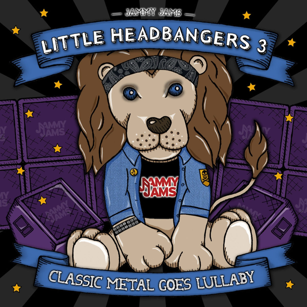 Jammy Jams - Little Headbangers 3: Classic Metal Goes Lullaby (CD)