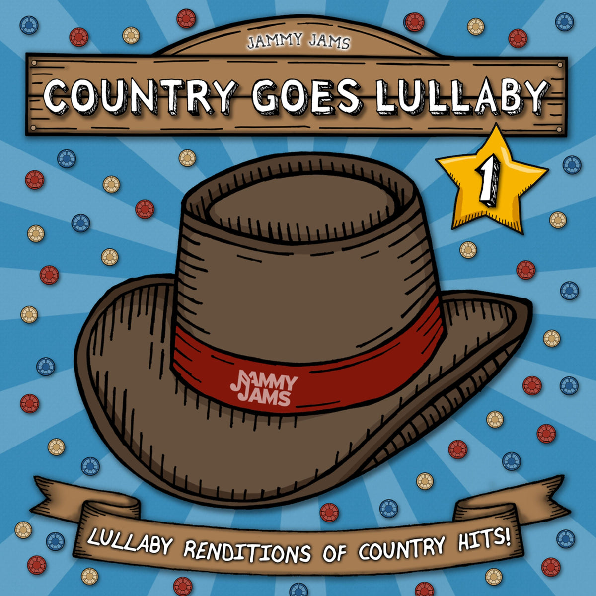 Jammy Jams - Country Goes Lullaby 1: Lullaby Renditions of Country Hits (CD)