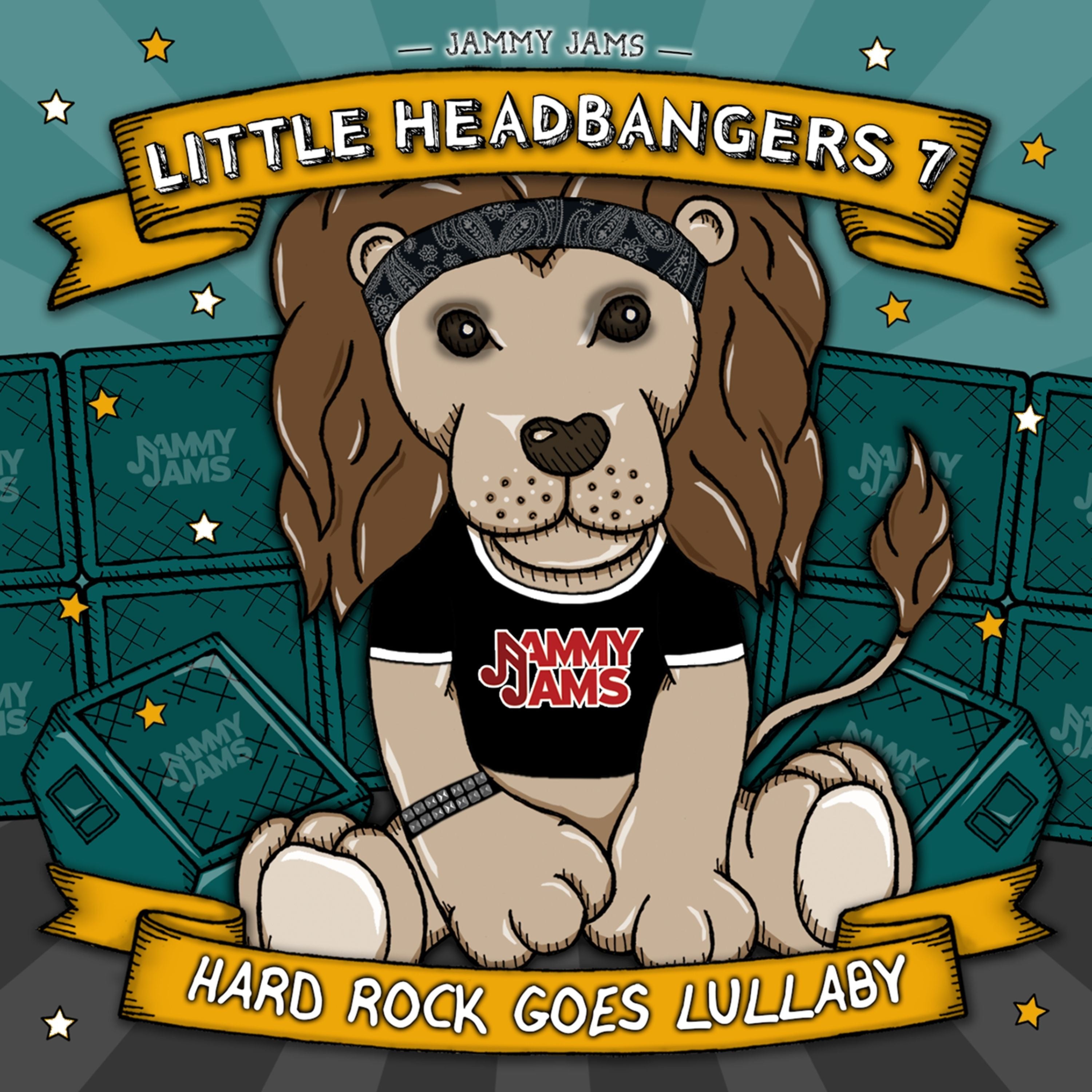 Jammy Jams - Jammy Jams Little Headbangers 7: Hard Rock Goes Lullaby (CD)