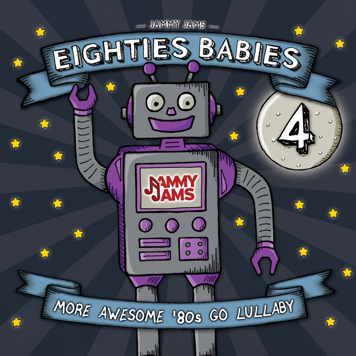 Jammy Jams - Eighties Babies 4: More Awesome ’80s Go Lullaby (CD)