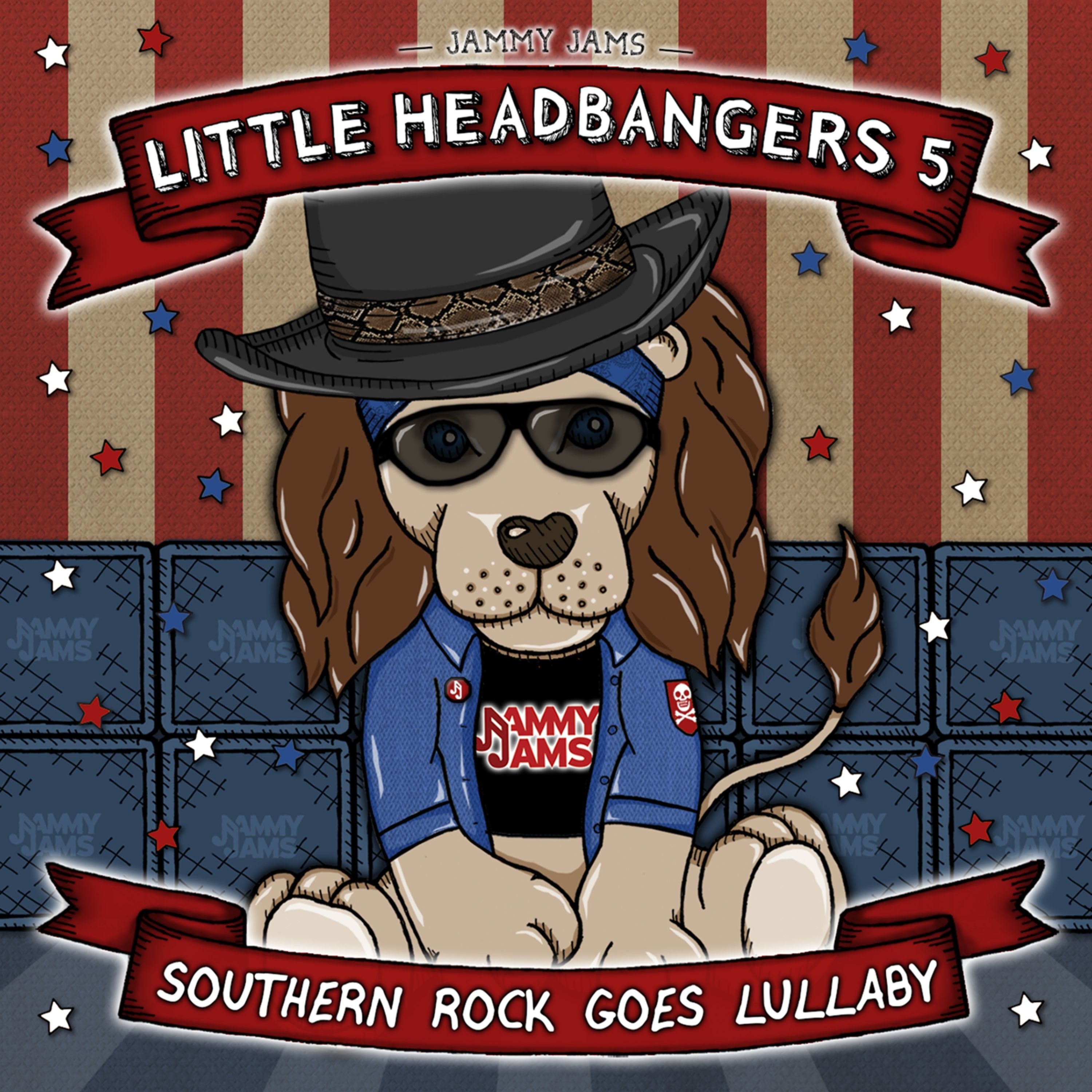 Jammy Jams - Little Headbangers 5: Southern Rock Goes Lullaby (CD)