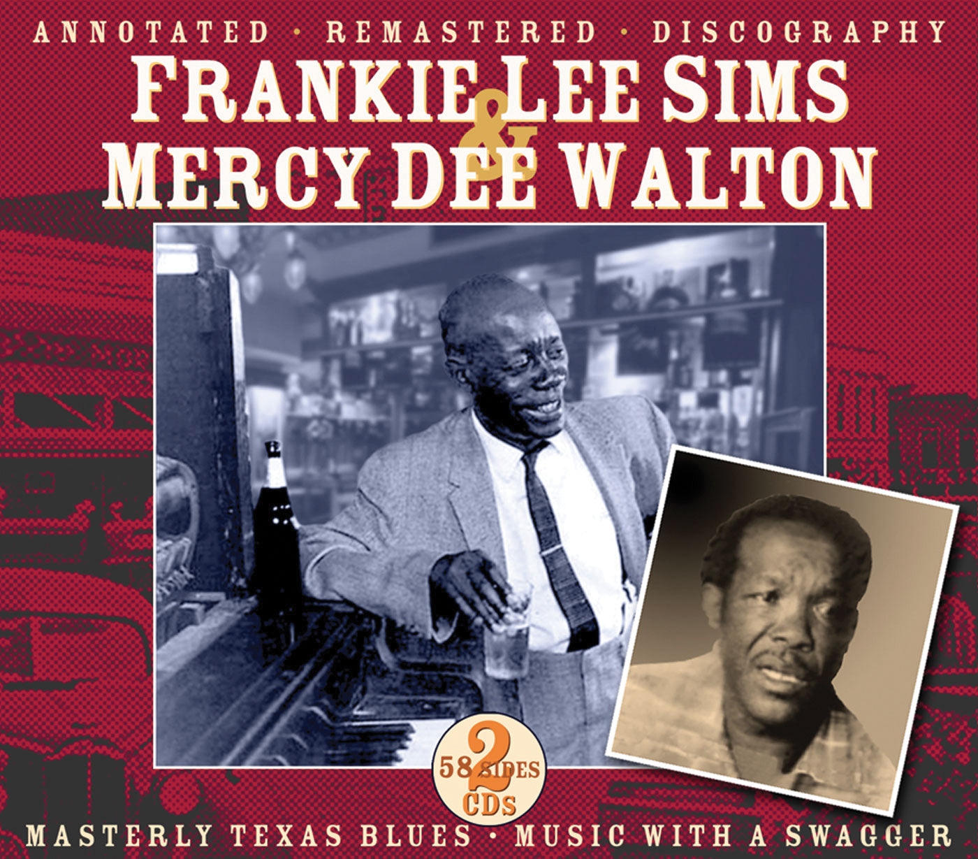 Frankie Lee & Dee Sims - Texas Blues At Their Best (CD)