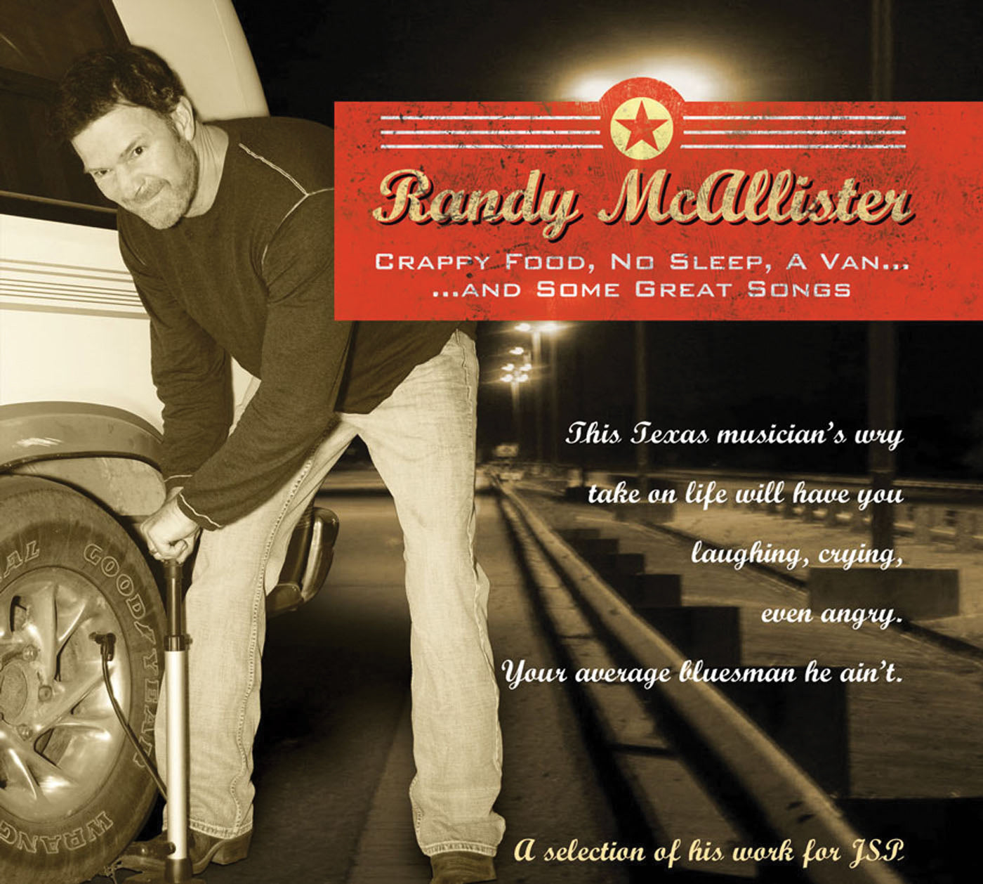 Randy McAllister - Crappy Food, No Sleep, A Van...and Some Great Song (CD)