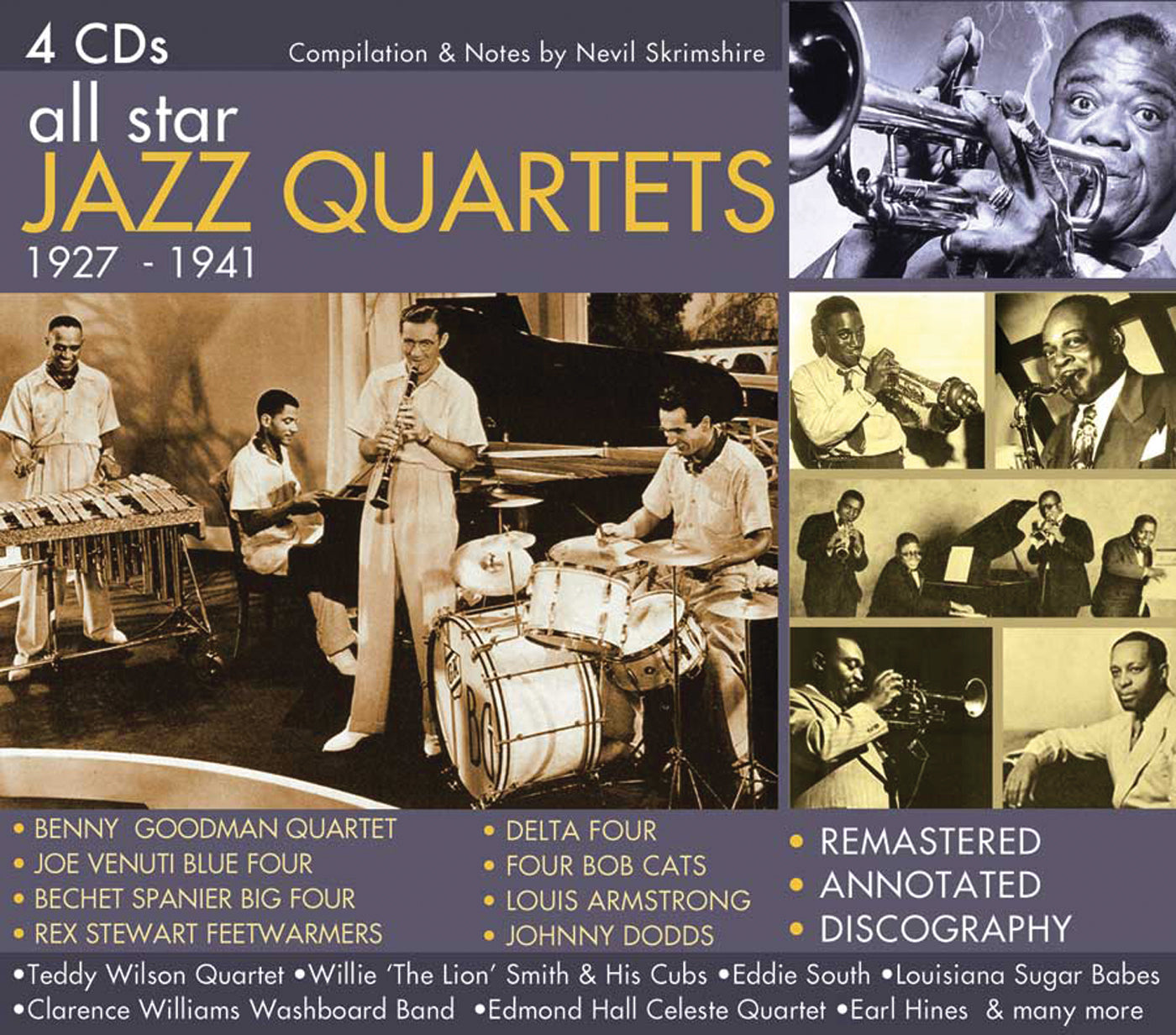 All Star Jazz Quartets: 1927-1941 (CD)