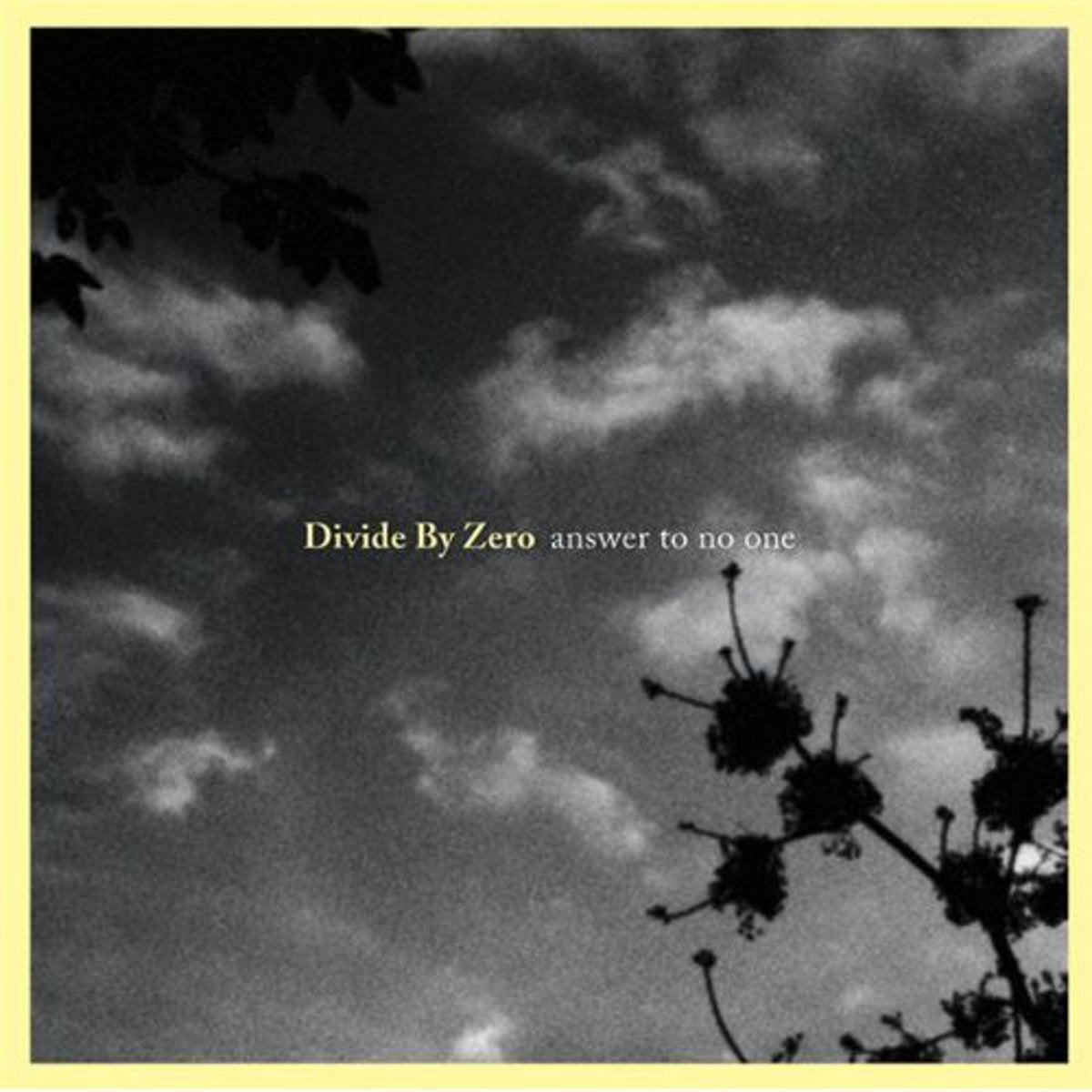 Divide By Zero - Answer To No One (CD)