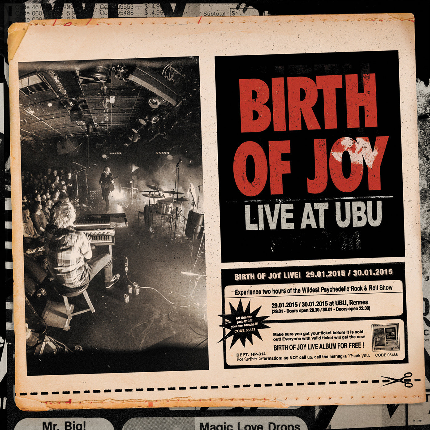 Birth of Joy - Live At Ubu (CD)