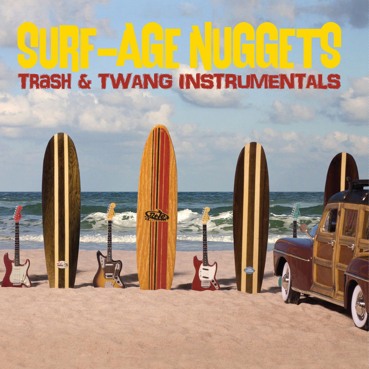Various Artists - Surf-Age Nuggets: Trash & Twang Instrumentals (CD)