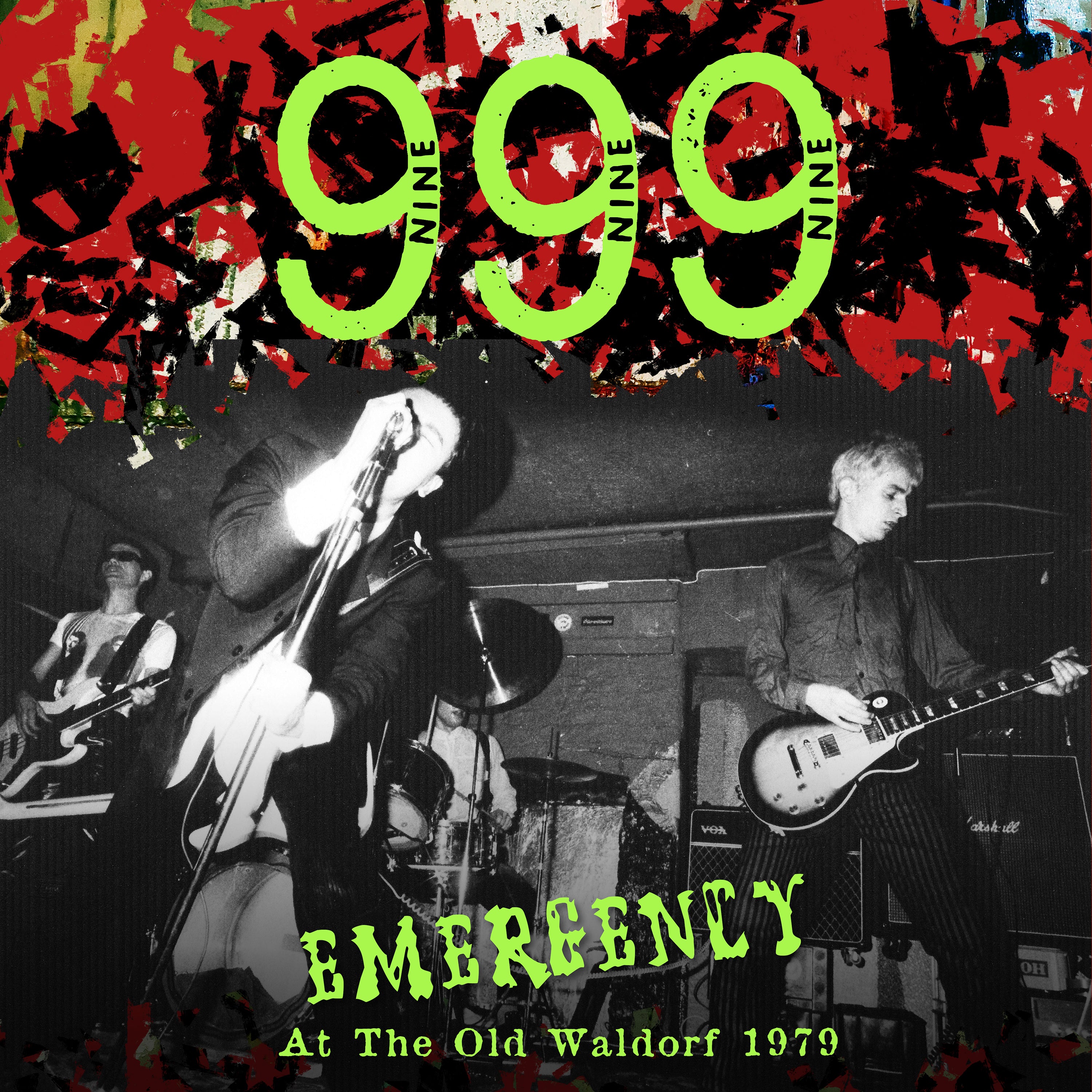 999 - Emergency At The Old Waldorf 1979 (Translucent Ruby Red Vinyl) **INDIE EXCLUSIVE** (LP)