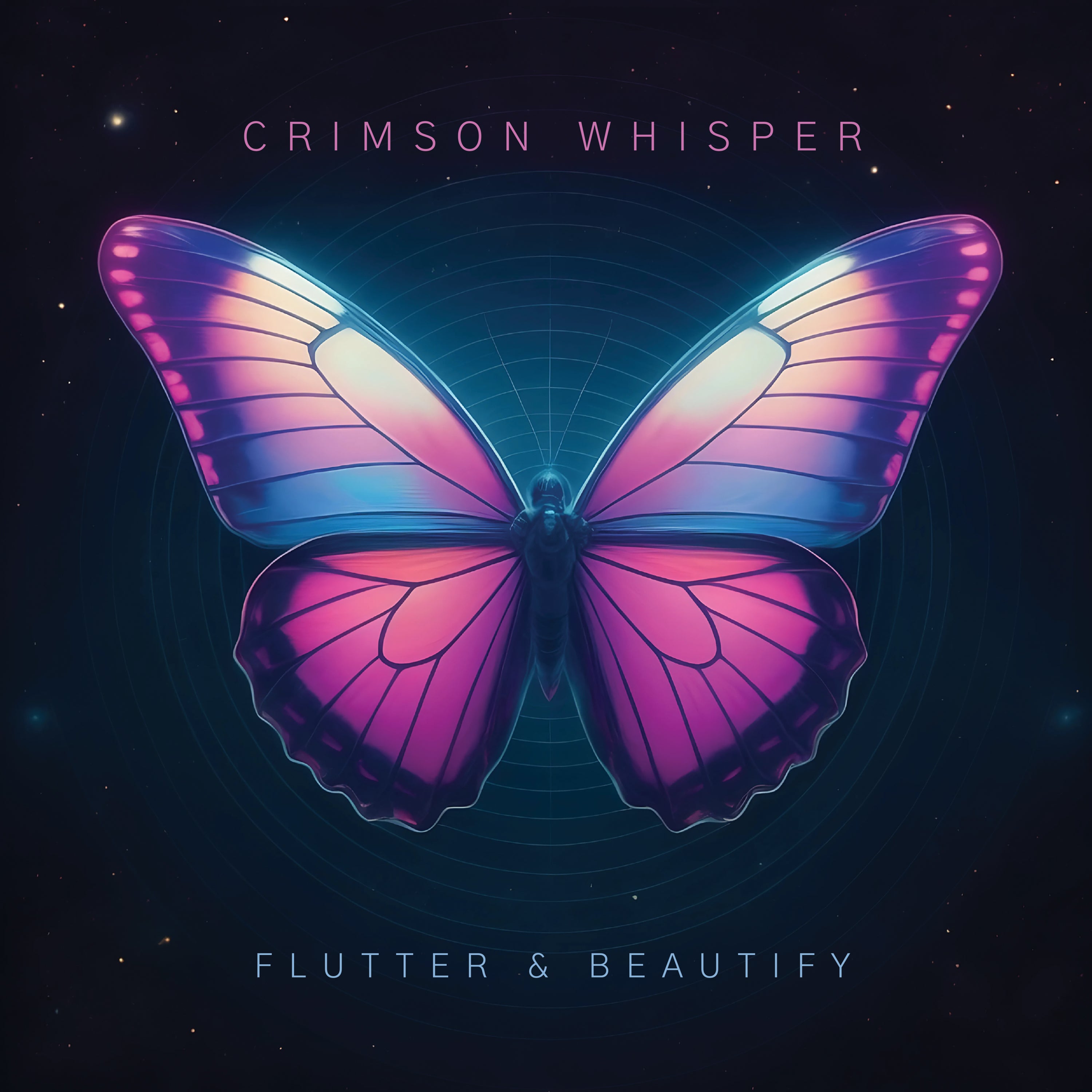 Crimson Whisper - Flutter & Beautify (LP)