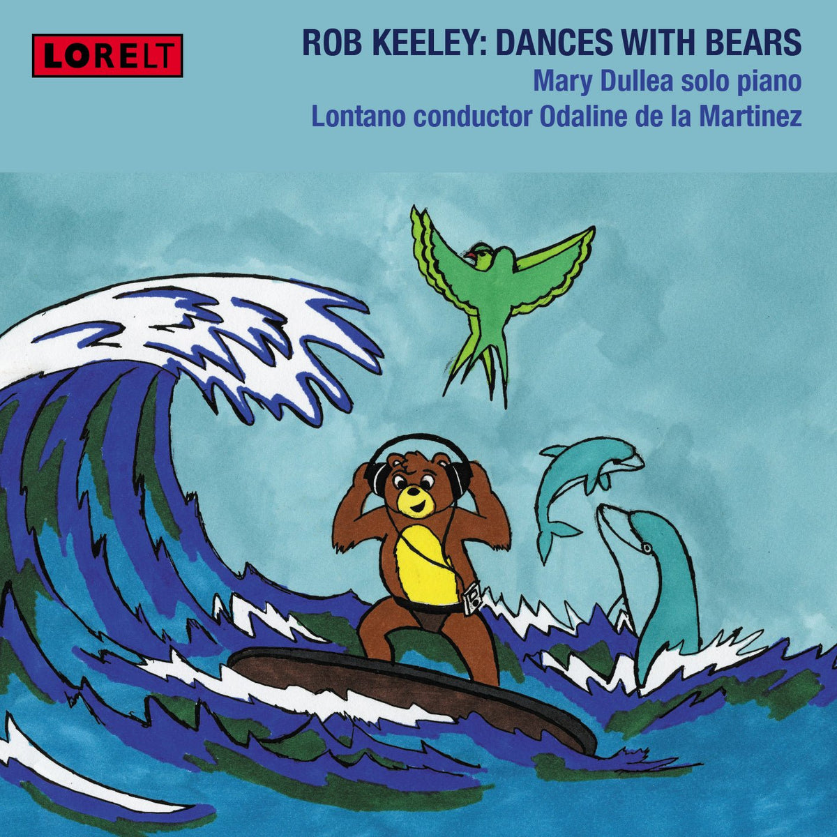 Mary Dullea & Lontano & Caroline Balding - Rob Keeley: Dancing With Bears (CD)