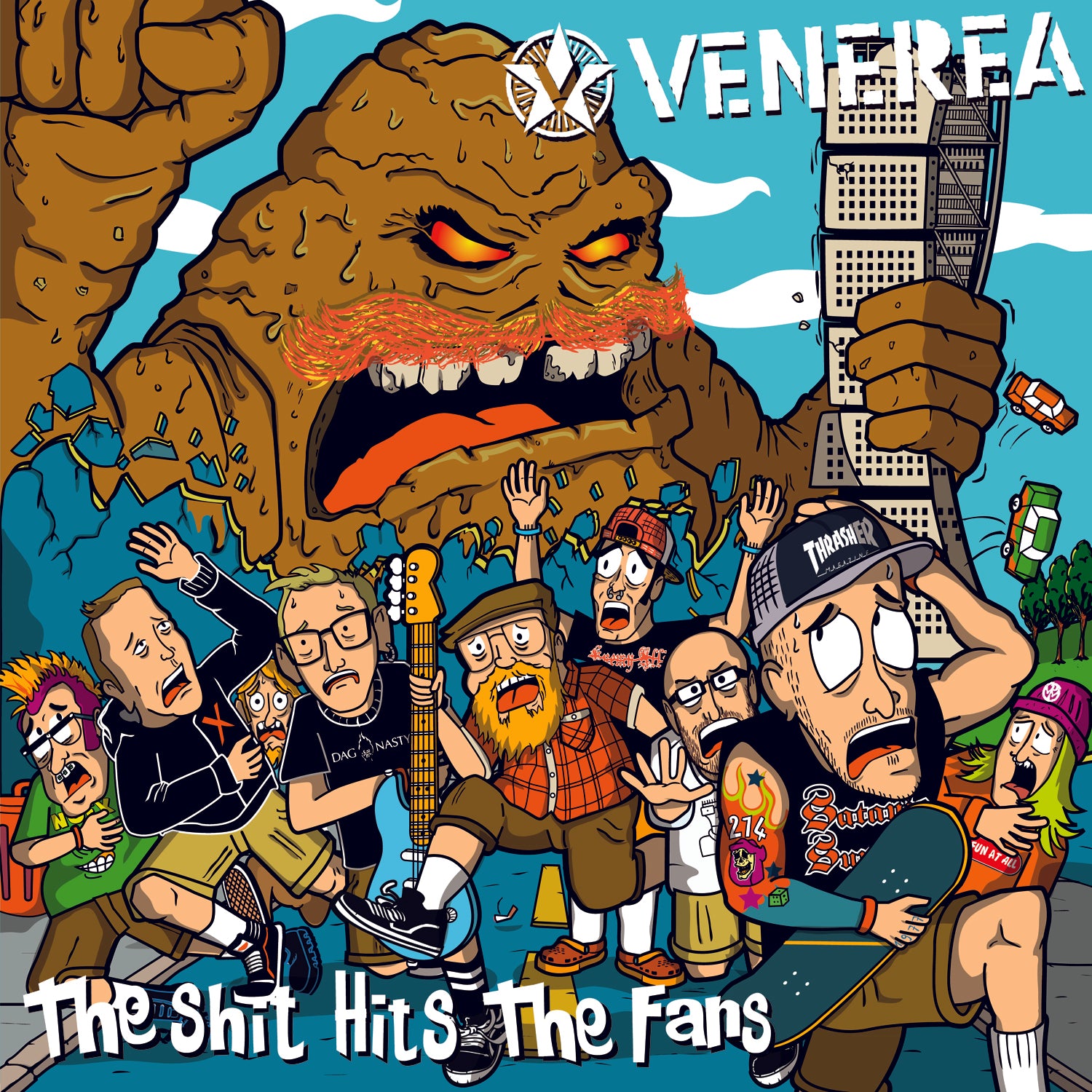 Venerea - The Shit Hits The Fans (LP)