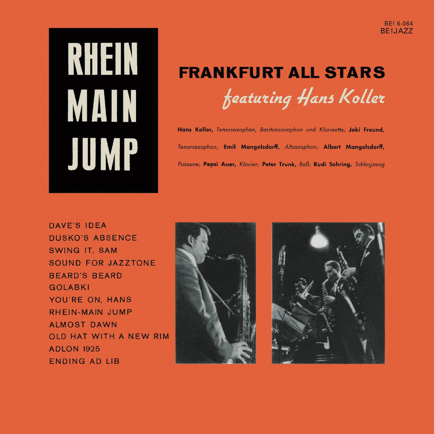 Albert Mangelsdorff & Frankfurt All Stars - Rhein Main Jump (LP)