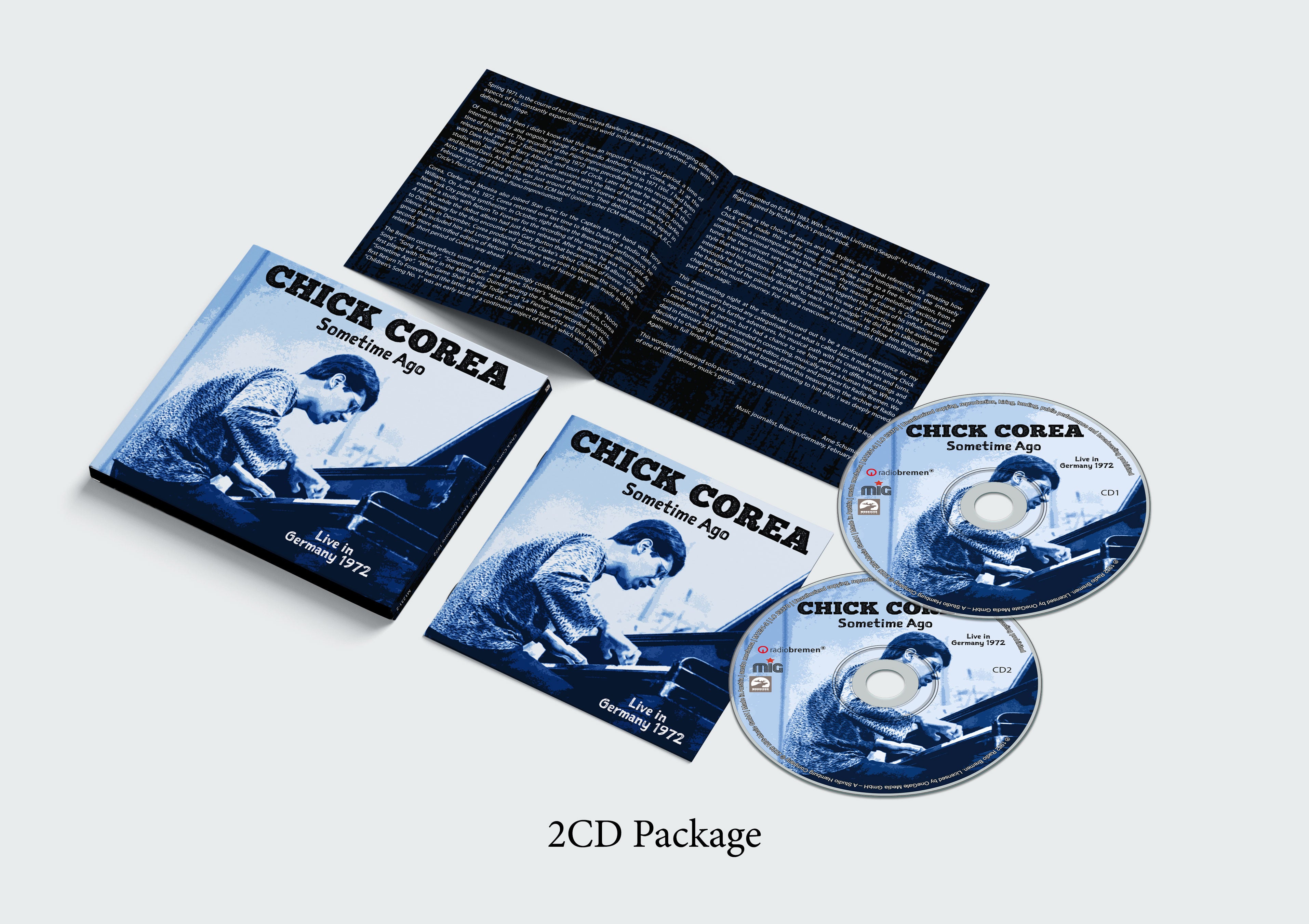 Chick Corea - Sometime Ago: Live in Germany 1972 (2-CD) PREORDER