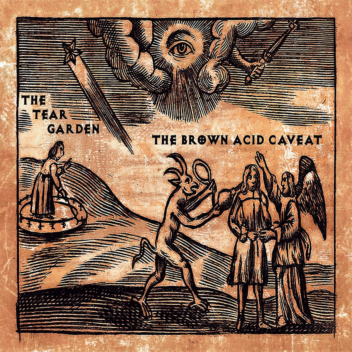 The Tear Garden - The Brown Acid Caveat (Limited Edition Tangerine Vinyl) (LP)