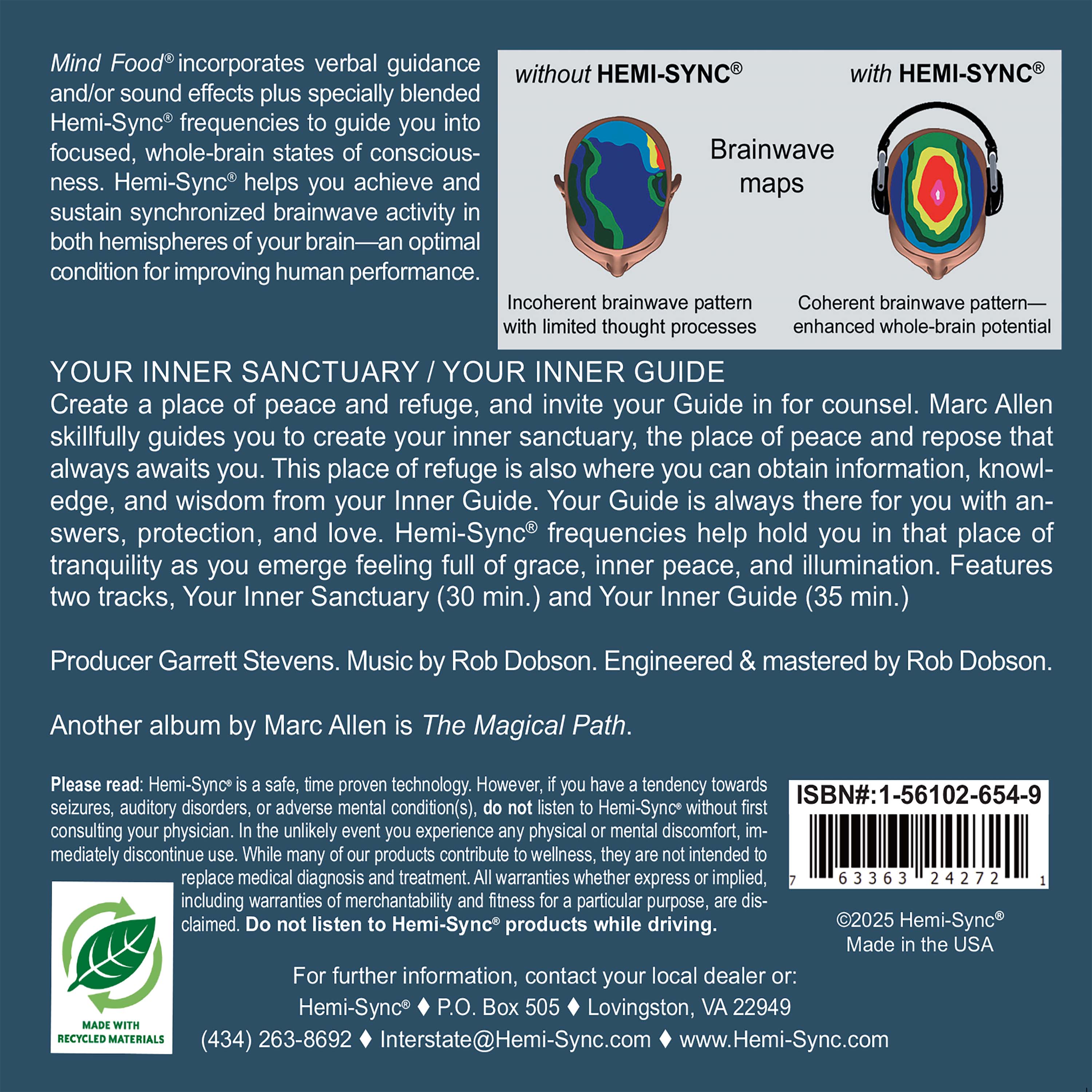 Marc Allen - Your Inner Sanctuary/Your Inner Guide (CD)