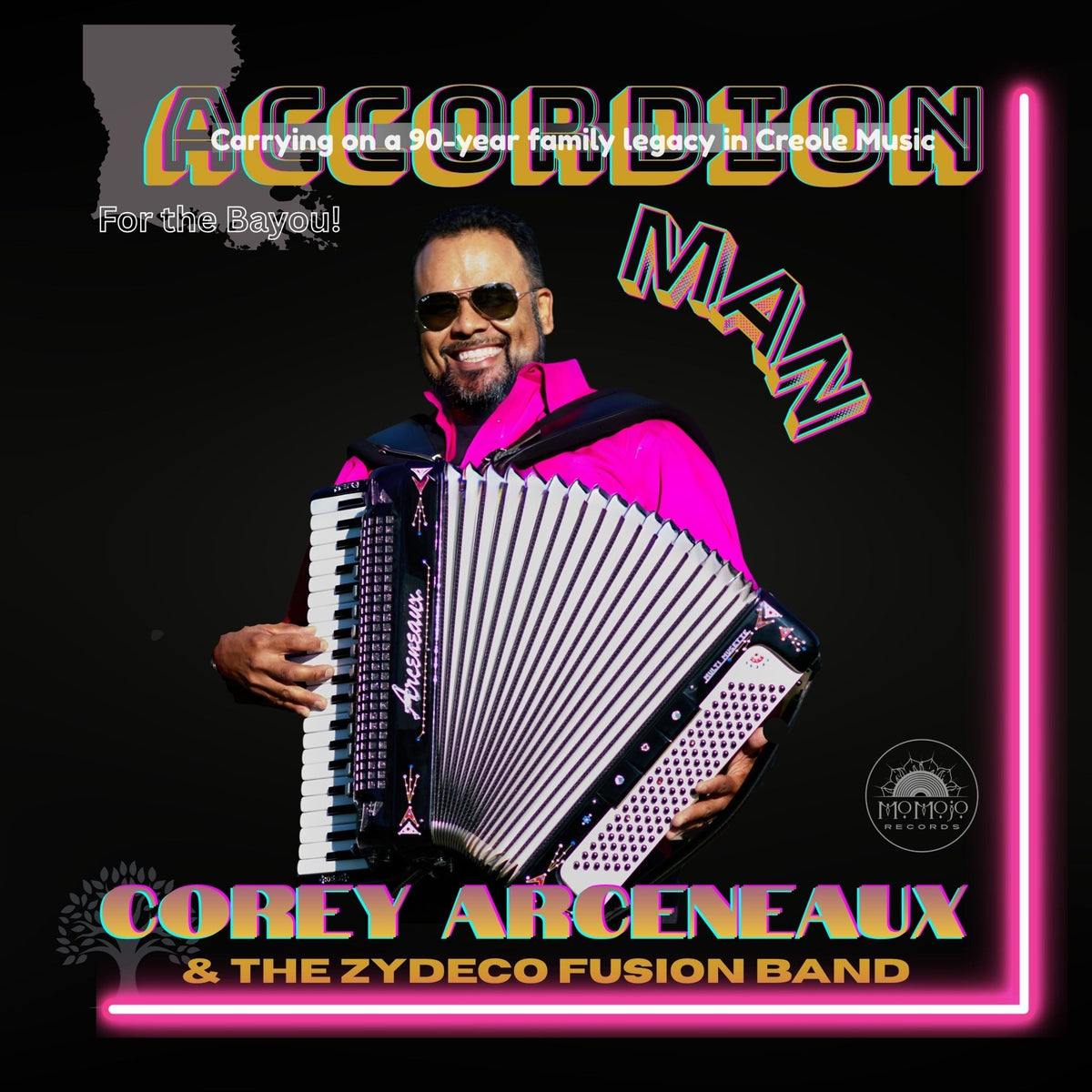 Corey Arceneaux & The Zydeco Fusion Band - Accordion Man (CD)